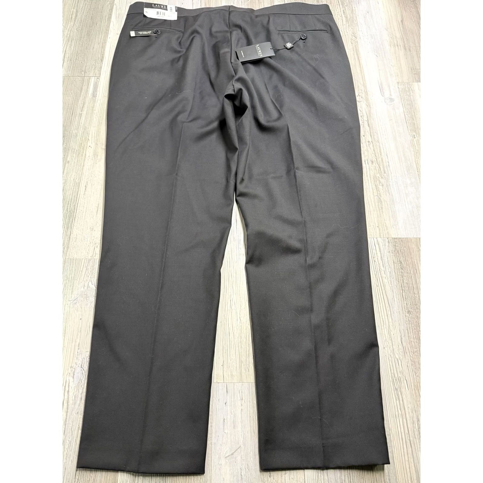 Ralph Lauren Lauren Ralph Lauren Classic Fit Suit Trousers Black Mens Size 44x32 NWT Size US 44 / EU 60 - 2 Thumbnail