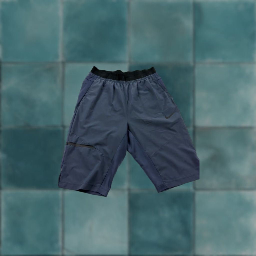 Nike Nike Shorts Mens Large Athletic Performance Gym Running AH9605-01G Dri-Fit Size US 33 - 1 Thumbnail