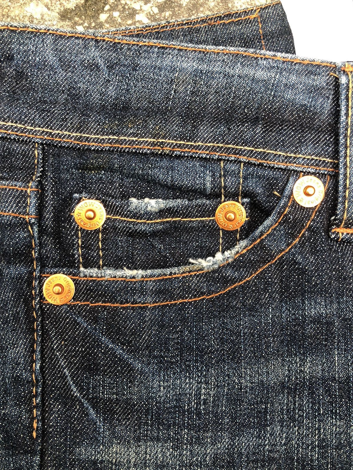 If Six Was Nine × Japanese Brand × Le Grande Bleu (L.G.B.) 💥FLARE💥Vintage Blue Addicts Flare Boot Cut Jeans Size US 29 - 7 Thumbnail
