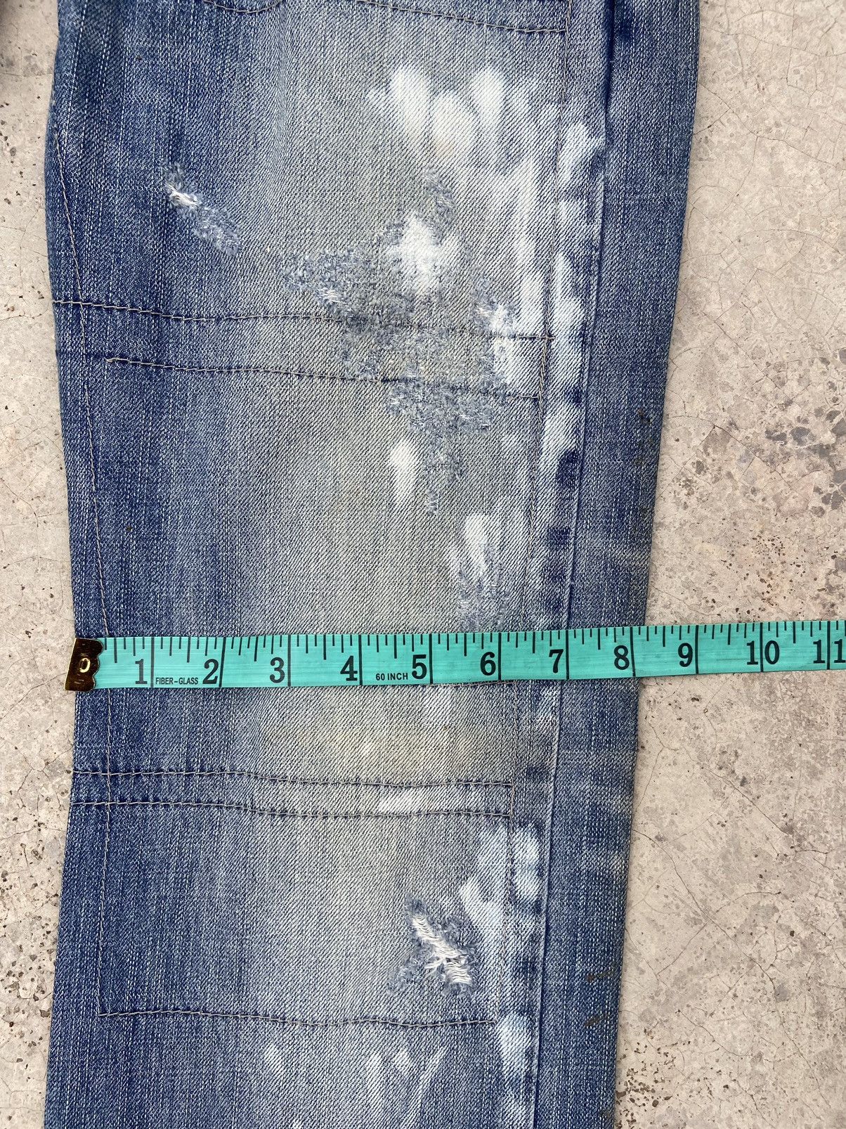 Cook Jeans Cook jeans Distressed denim undercover design reconstructed Size US 29 - 18 Thumbnail