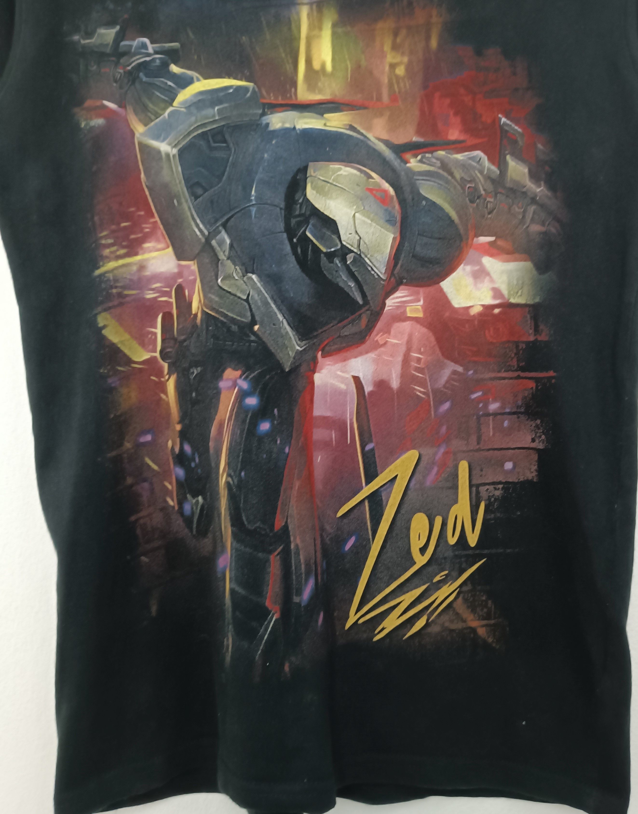 Microsoft VINTAGE 2016 LEAGUE OF LEGENDS ZED TEE dota lol moba Size US S / EU 44-46 / 1 - 7 Thumbnail