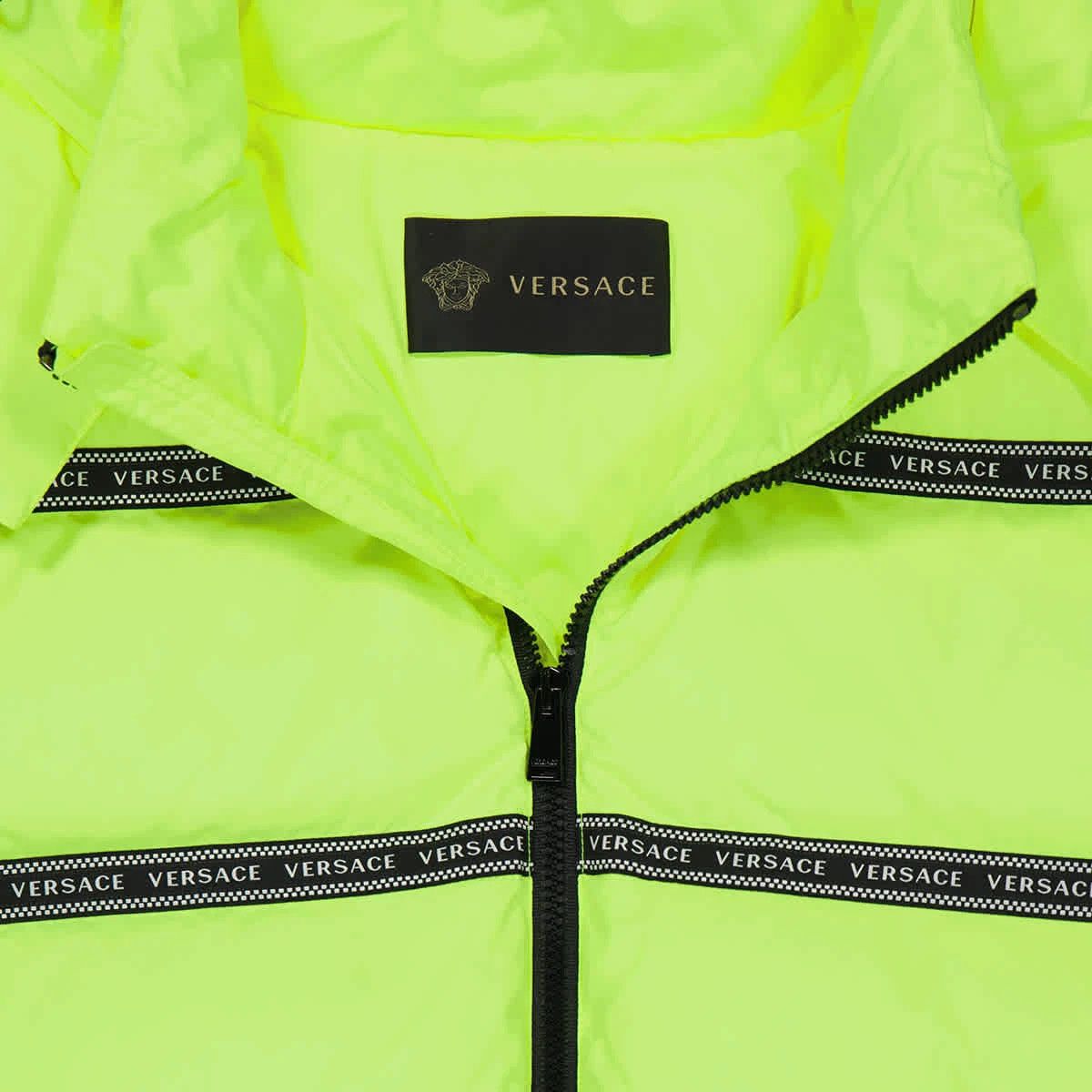 Versace o1mle0424 Puffer Jacket in Yellow/Black Size US M / EU 48-50 / 2 - 4 Thumbnail