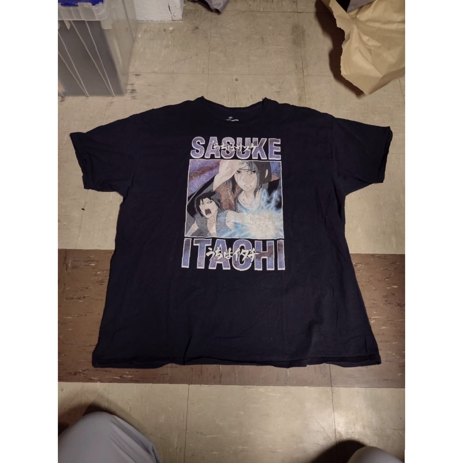 Ripple Junction VINTAGE Ripple Junction Naruto Shippuden Anime T-Shirt Lot 3 Adults XXL Black Gray Casual Cotton 2002 2007 Size XXL / US 16-18 / IT 52-54 - 4 Thumbnail
