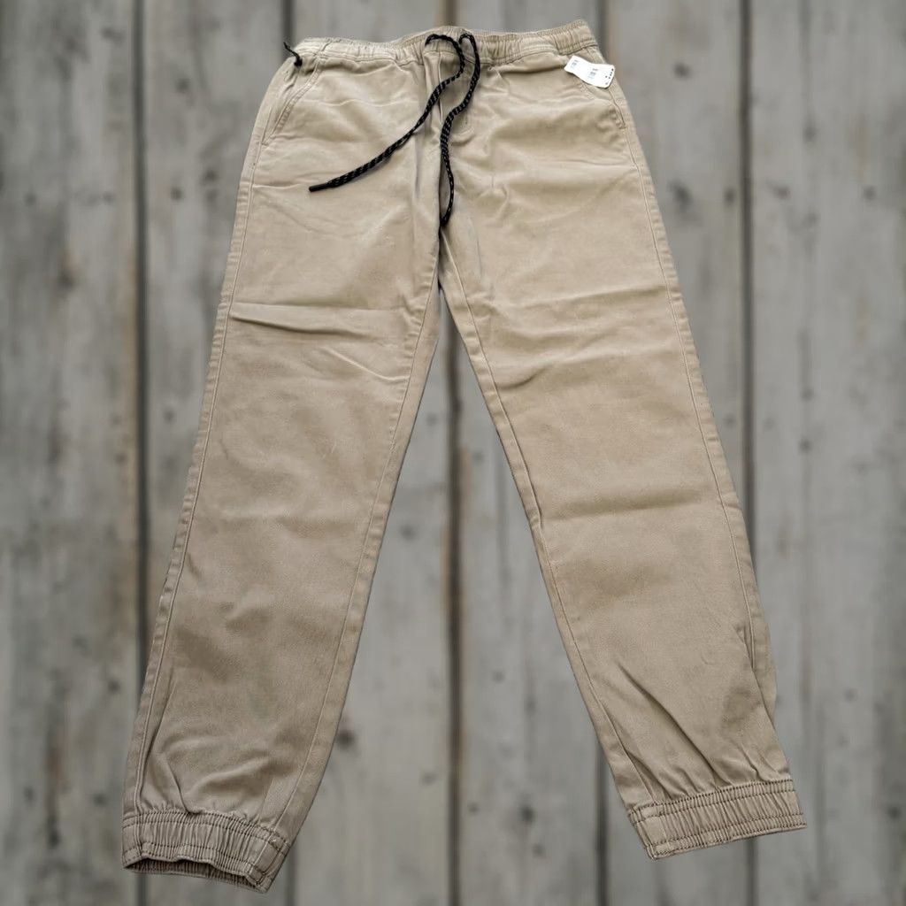 Rsq RSQ Jeans Joggers Mens Size S Dark Khaki Pull-On Elastic New Casual Tapered Leg Size US 29 - 1 Thumbnail