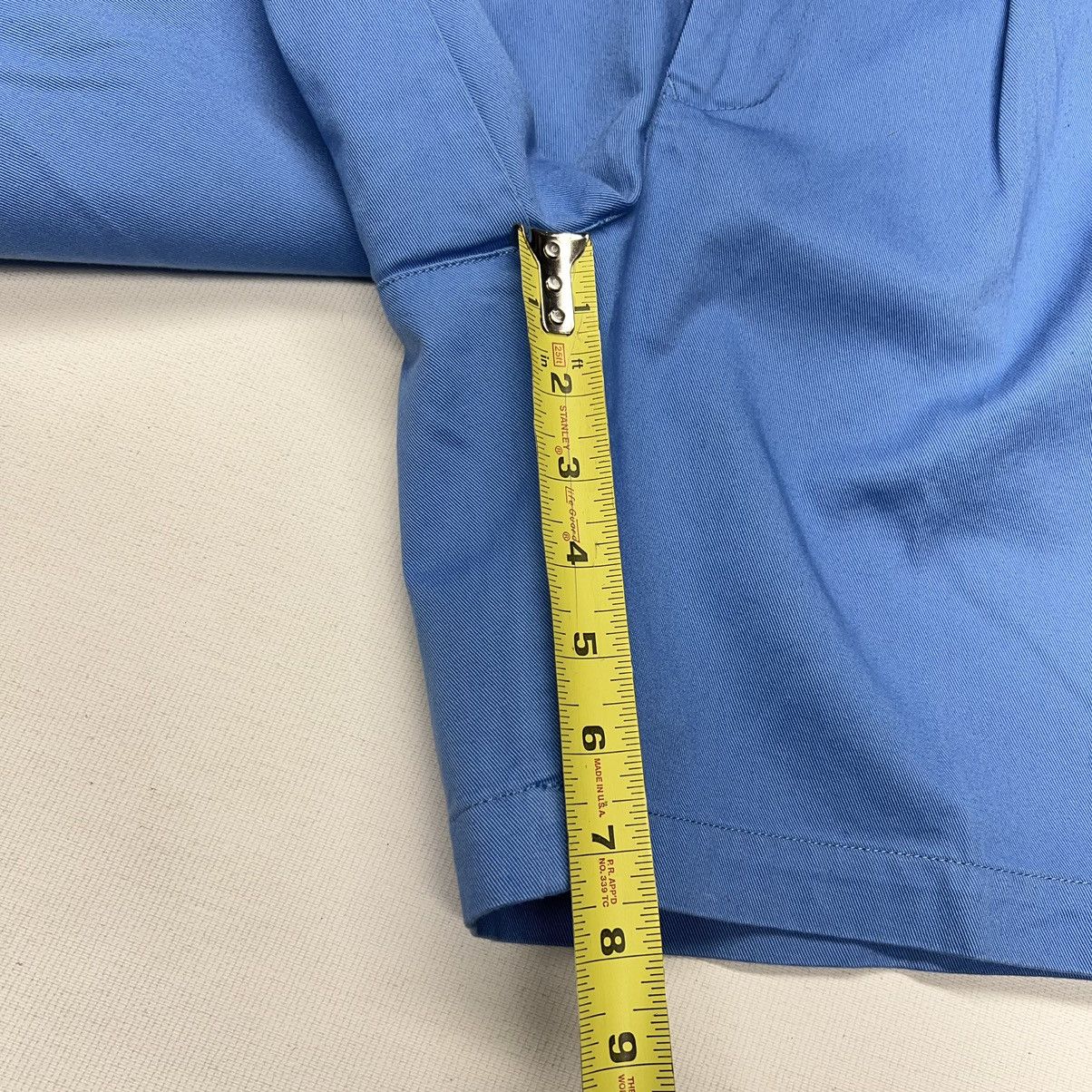 Tommy Hilfiger × Vintage VTG Tommy Hilfiger Shorts Blue Chino Bermuda Button Beach Size US 32 / EU 48 - 15 Thumbnail