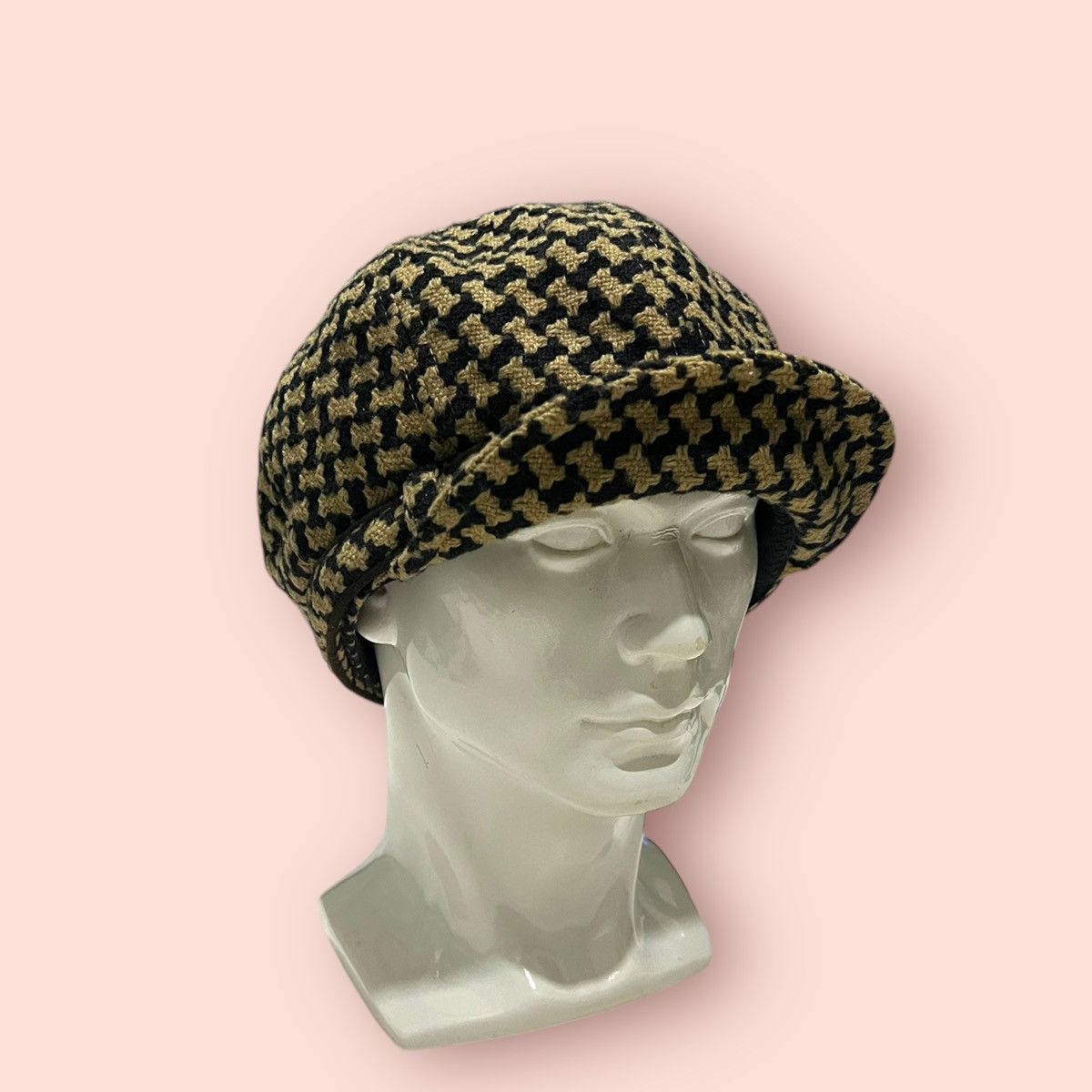 Japanese Brand × Vintage VINTAGE 2OZ DOGBONE WOVEN GATSBY BAKER BOY NEWSBOY HAT Size ONE SIZE - 11 Thumbnail