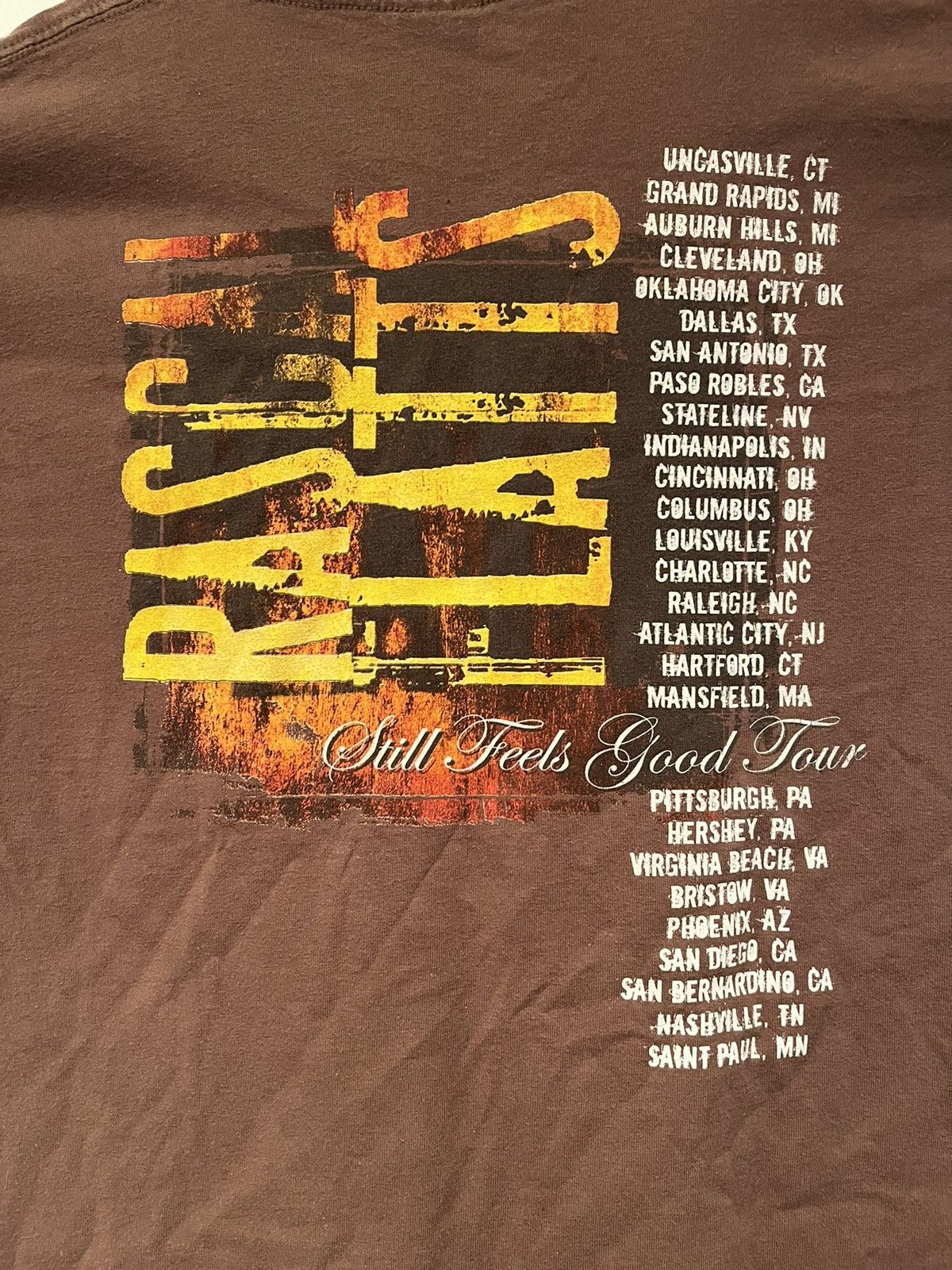 Gildan 2007 Rascal Flatts “ Still Feels Good Tour” tshirt Size US M / EU 48-50 / 2 - 5 Thumbnail