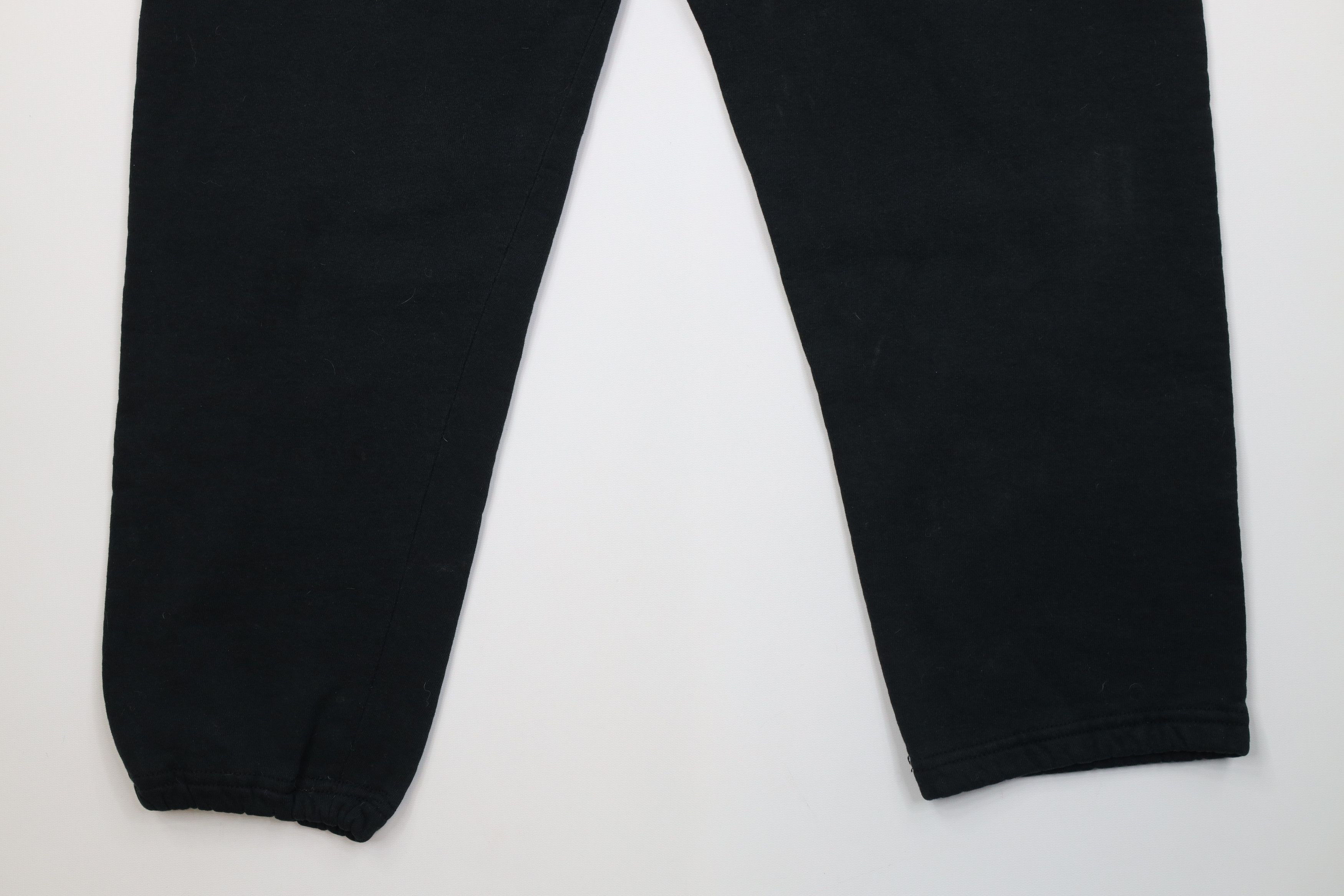 Vintage Vintage 90s Streetwear Blank Sweatpants Joggers Black USA Size US 36 / EU 52 - 14 Thumbnail