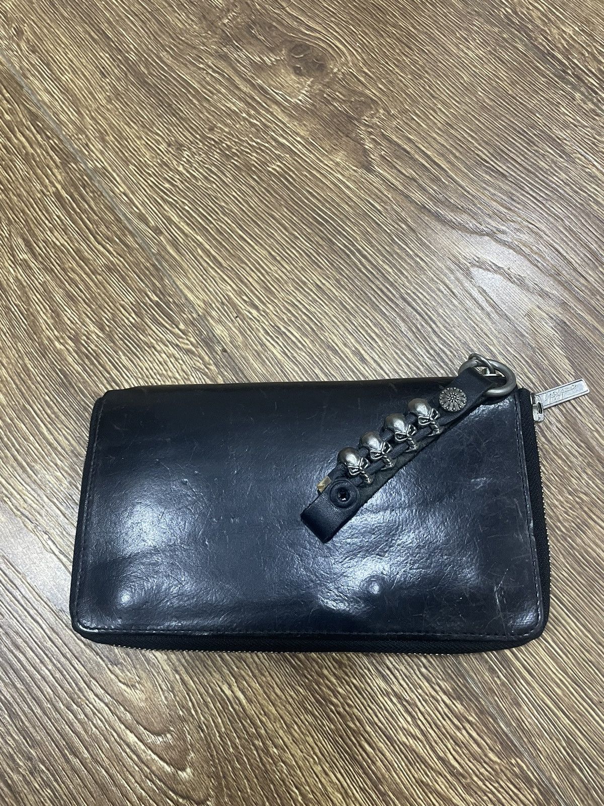 Yohji Yamamoto Authentic YOHJIYAMATO signature Zipper Long wallet Size ONE SIZE - 3 Thumbnail