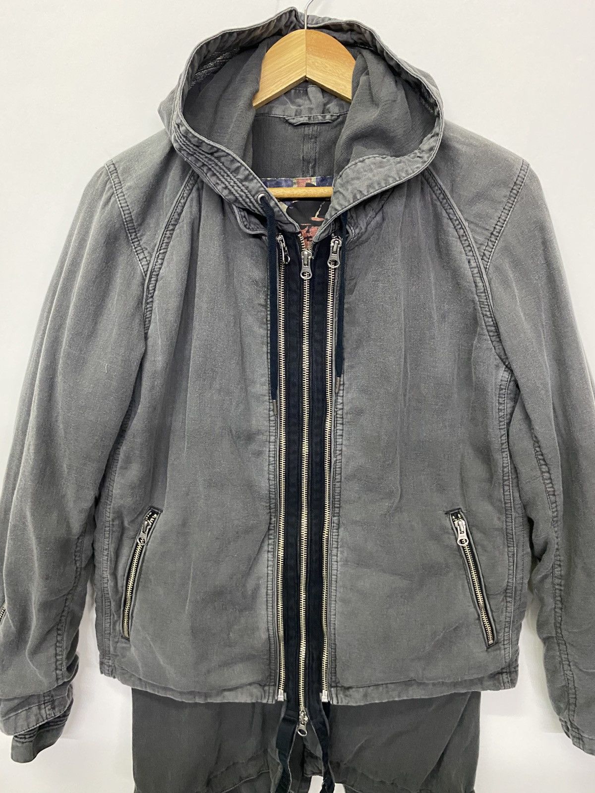 PPFM Punk Bondage Opium Gothic Light Parka