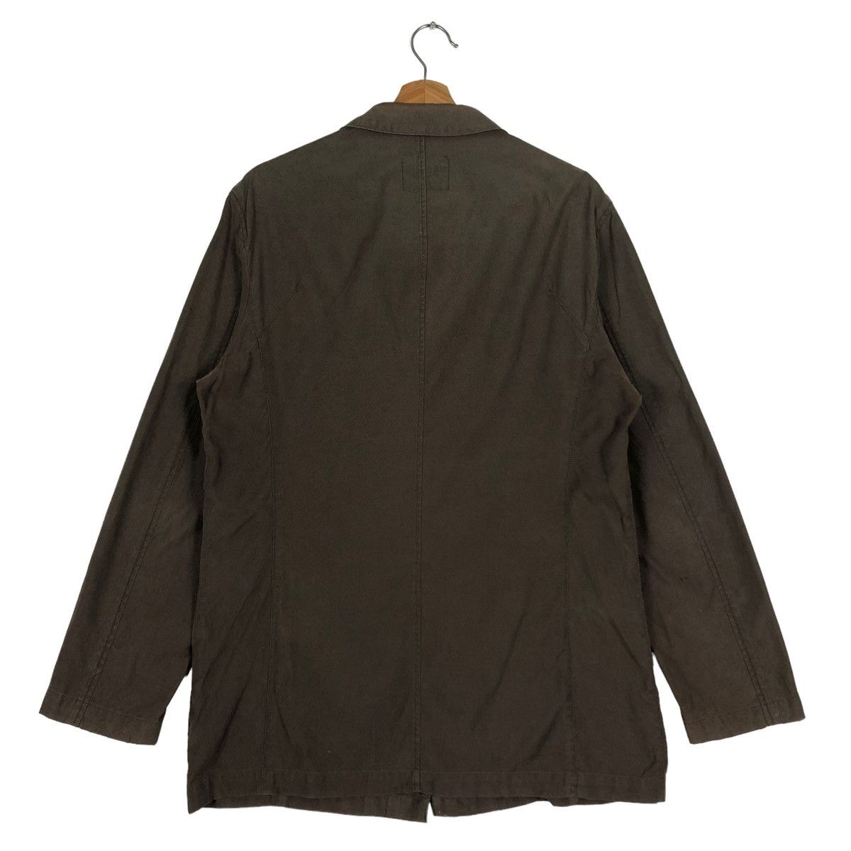 Japanese Brand 🔥Rich Brown - Hikory Chore Jacket Cargo Pocket Takeo Kikuchi Size US M / EU 48-50 / 2 - 9 Thumbnail