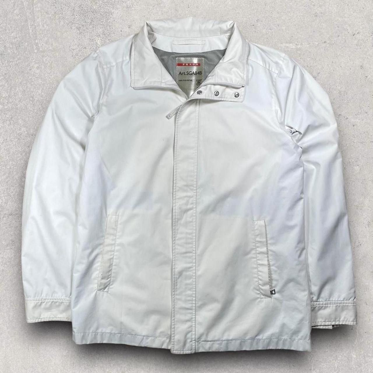 image of Prada Sport 00’S White Padded Nyon Jacket, Men's (Size XL)