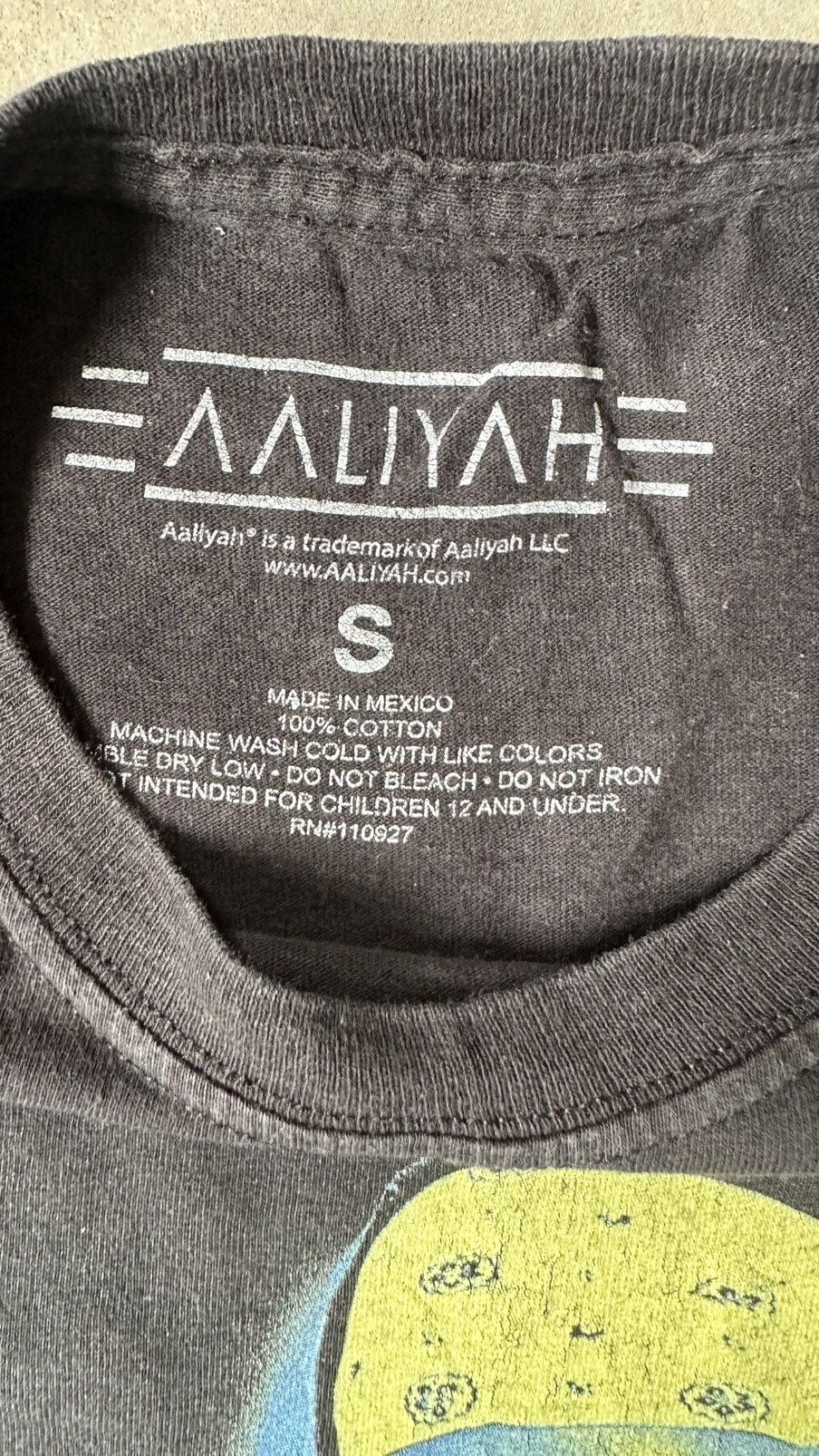Band Tees AALIYAH GRAPHIC PRINT TER Size US S / EU 44-46 / 1 - 4 Thumbnail
