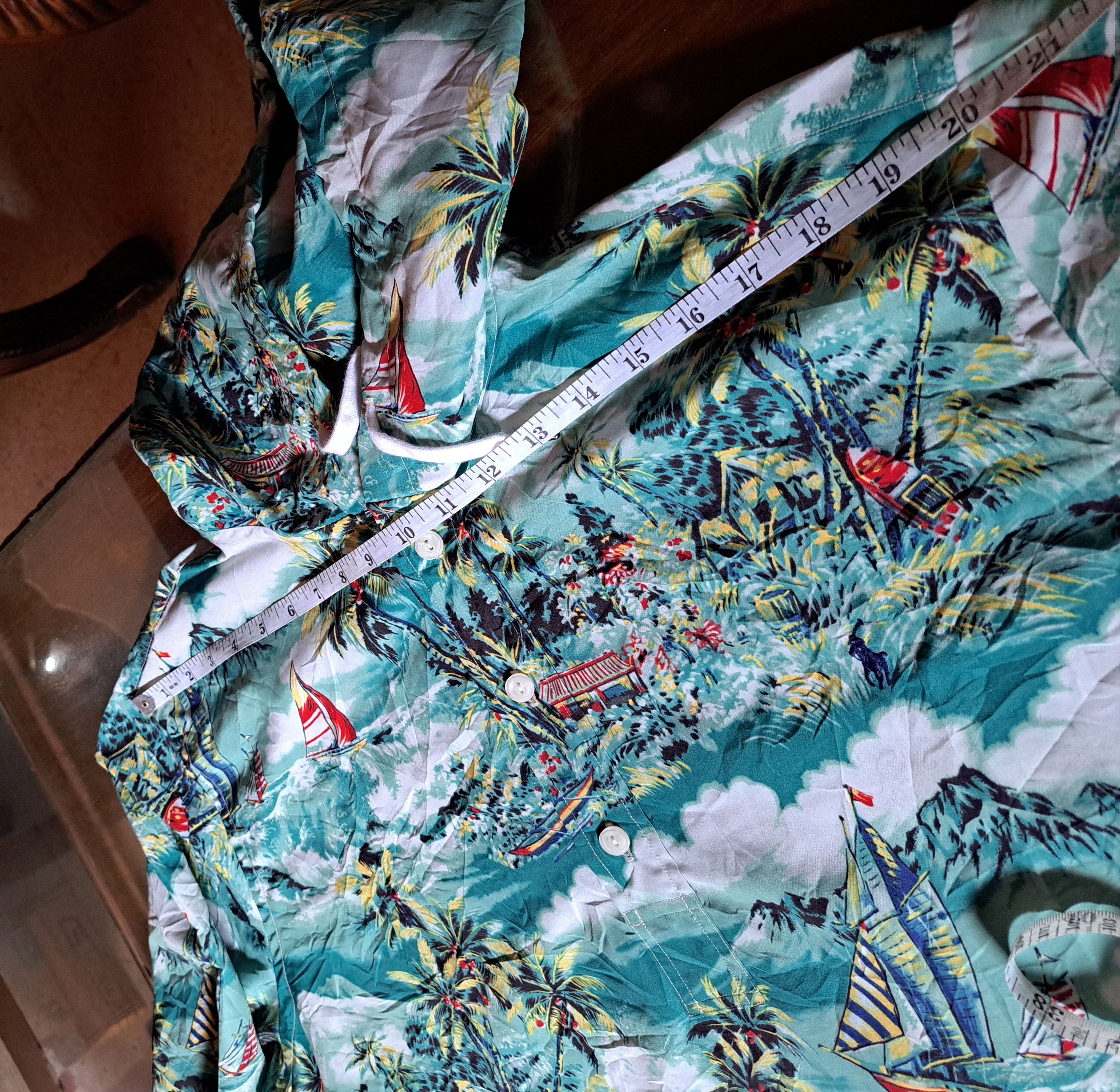 Polo Ralph Lauren Polo Ralph Lauren Sailing Anorak Light Jacket Hawaiian Sz L Size US L / EU 52-54 / 3 - 10 Thumbnail
