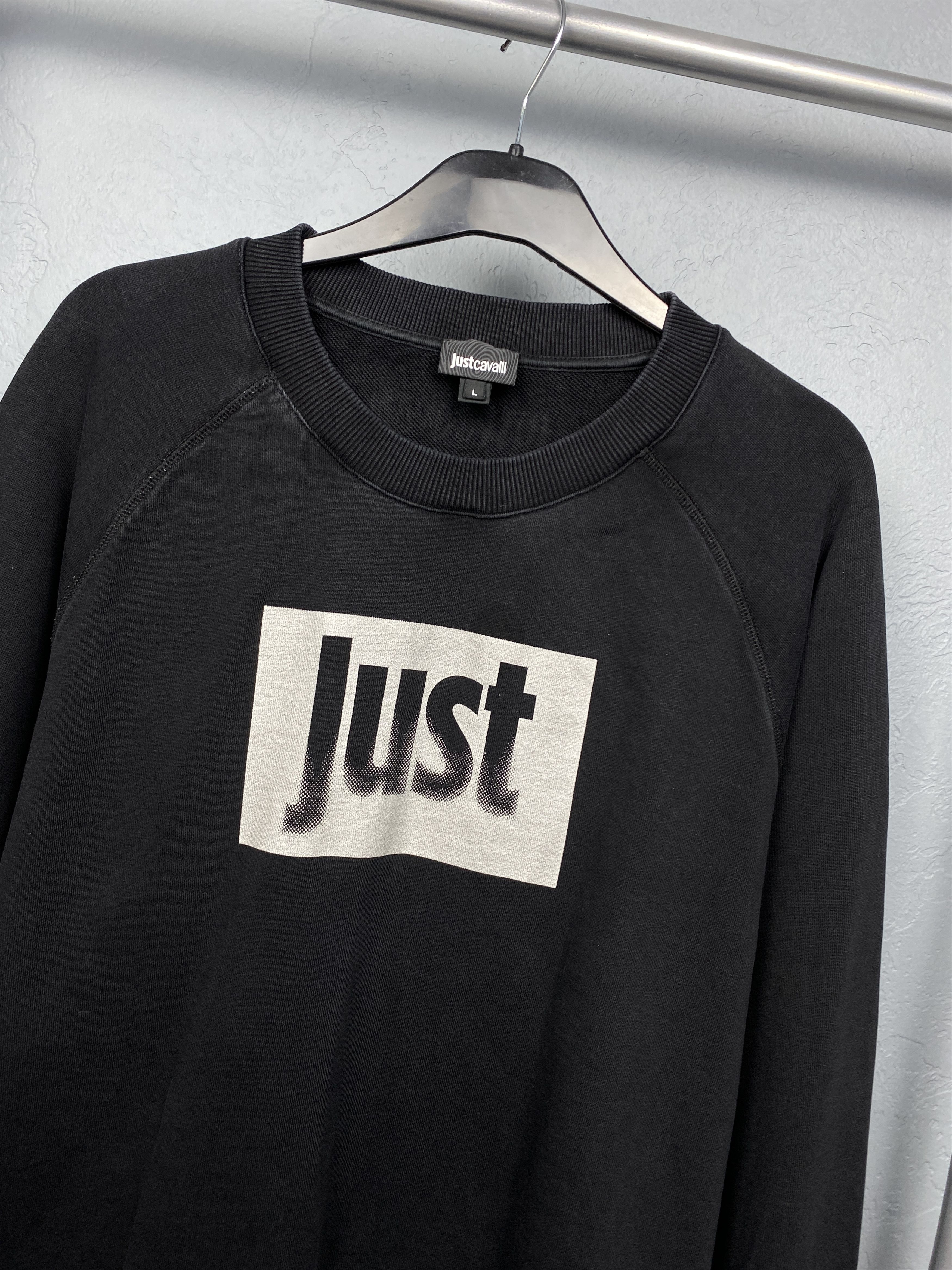 Just Cavalli Just Cavalli Mens Crew Neck Sweatshirt Size US L / EU 52-54 / 3 - 2 Thumbnail