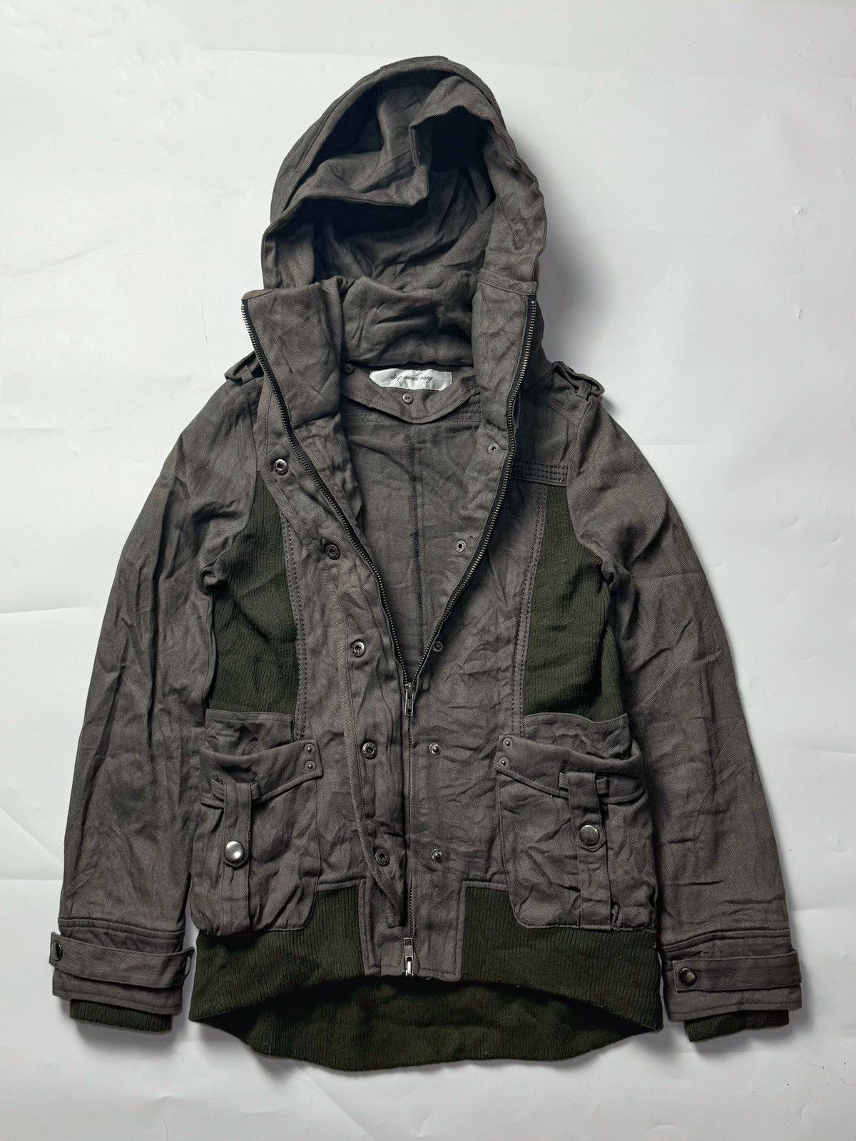 GOSTAR DE FUGA Double Hoodie Jacket Deep Sweet Goa Style Size US S / EU 44-46 / 1 - 1 Thumbnail