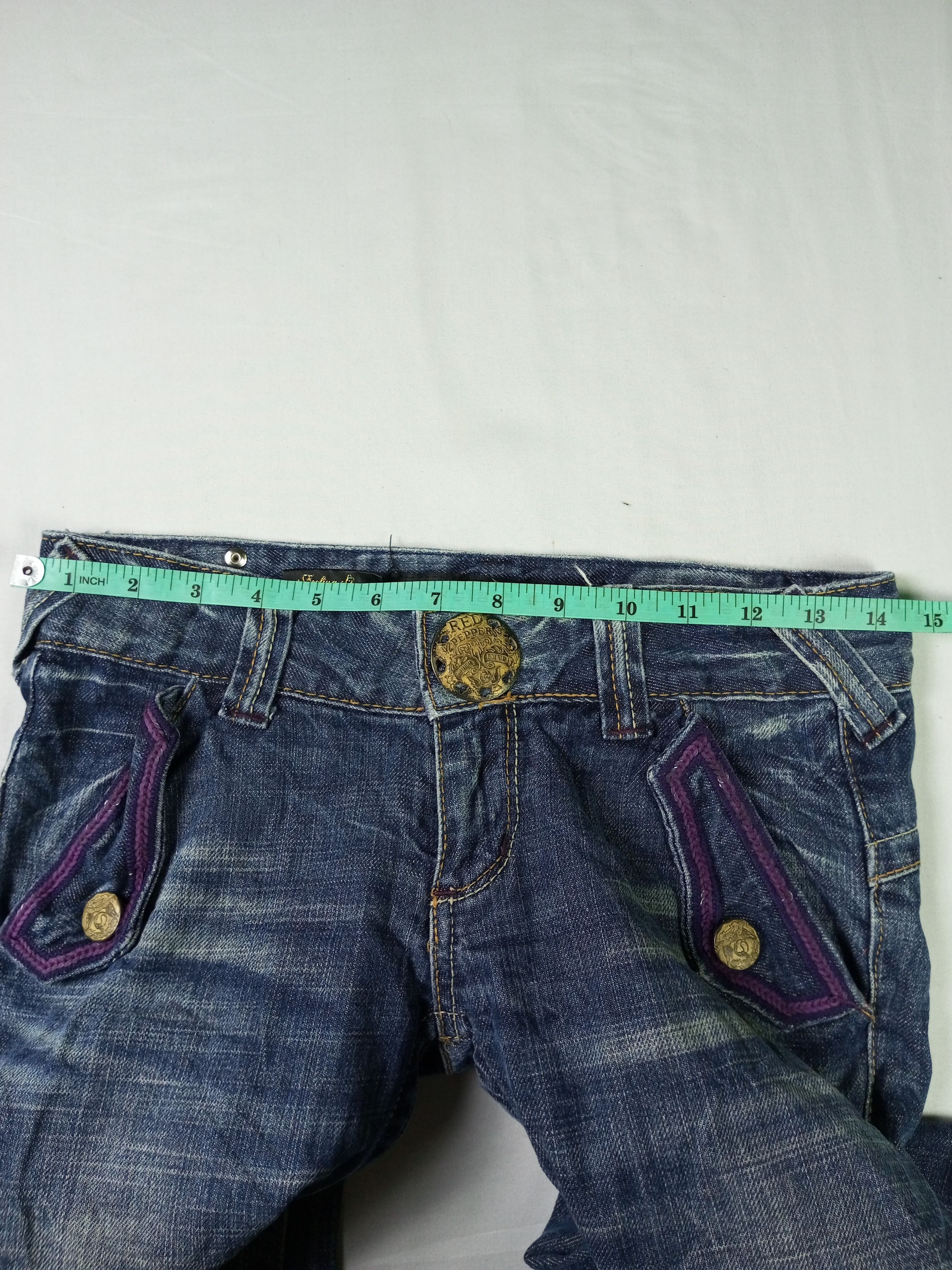 Japanese Brand 🔥Flare🔥🔥Vintage Japanese Brand Red Pepper Jeans Size US 26 / EU 42 - 21 Thumbnail