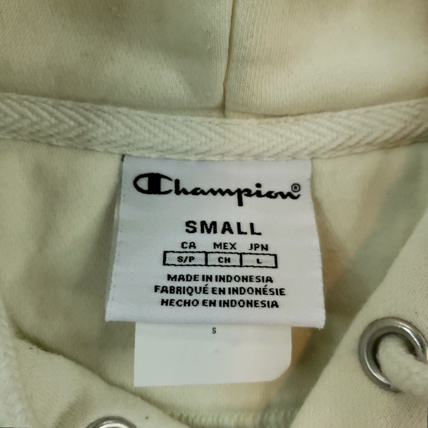 Champion Be Kind Champion Hoodie Womens Small Yellow Sweatshirt Size S / US 4 / IT 40 - 7 Thumbnail