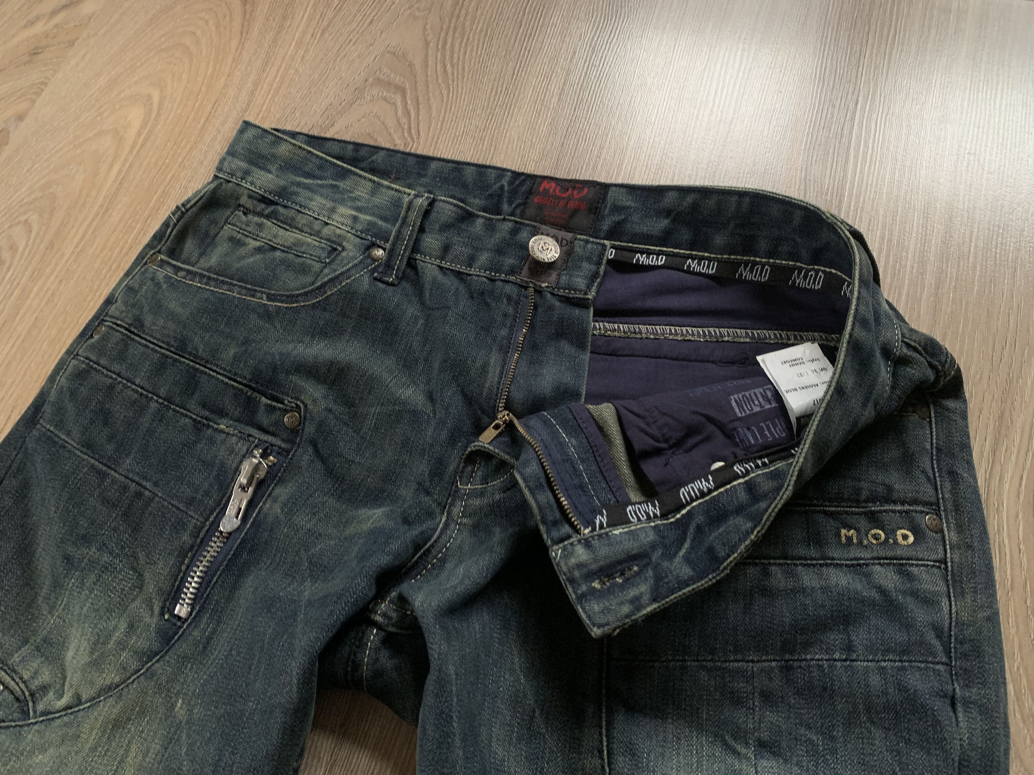 Other Mod Cotton Multi Pocket Miracle Jeans Size US 34 / EU 50 - 5 Thumbnail