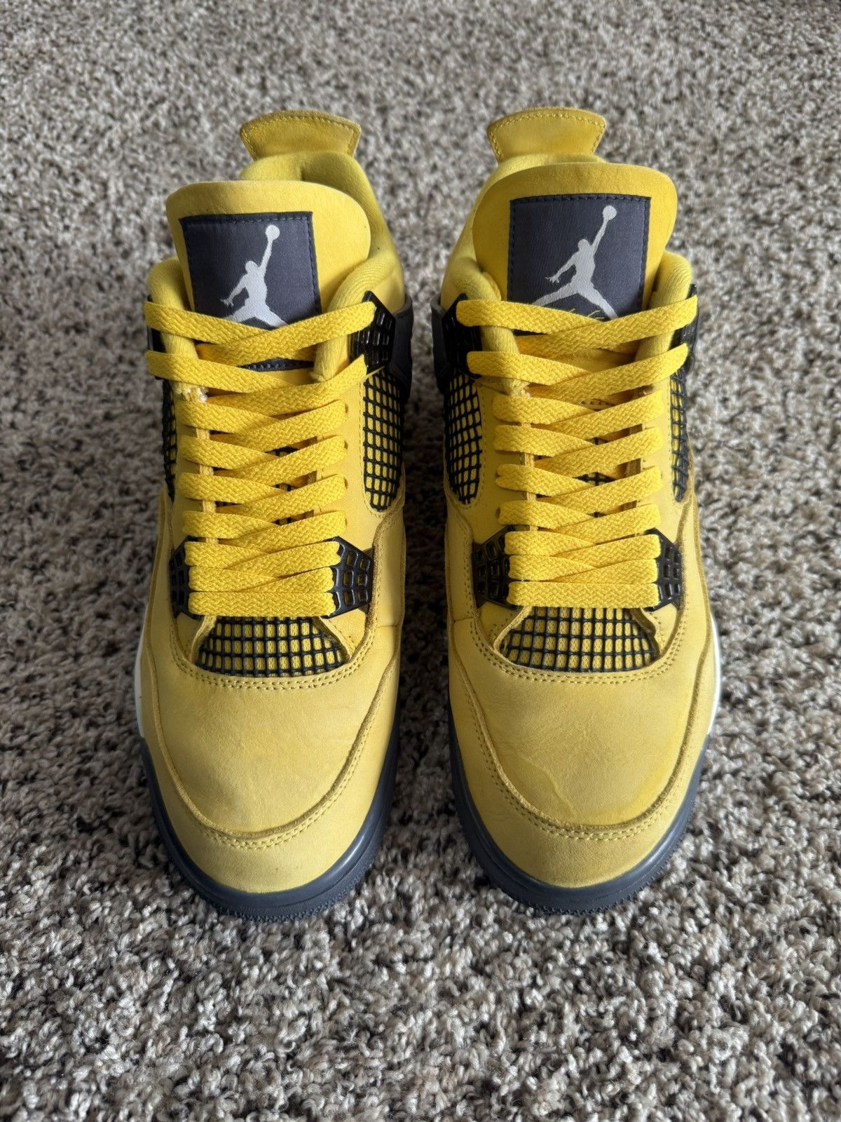 Jordan Brand Air Jordan 4 Retro “Lightning” –Size 9 (Used) | Box Included Size US 9 / EU 42 - 3 Thumbnail