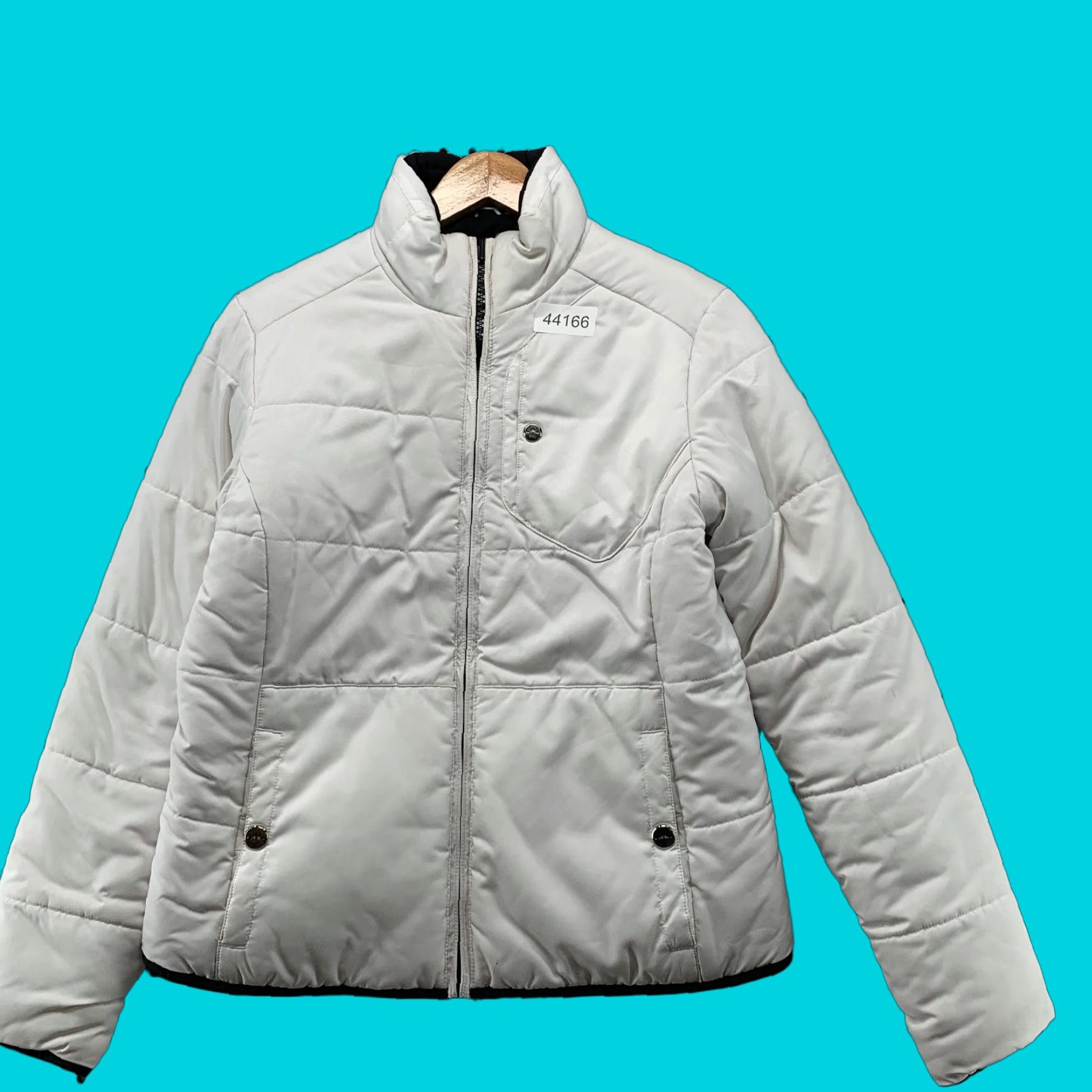 Ralph Lauren Lauren Ralph Lauren Jacket Women Small White Reversible Puffer Size S / US 4 / IT 40 - 1 Thumbnail