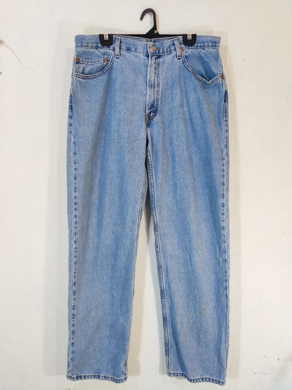 Levi's vintage levis 550 relaxed fit lightwash denim Size US 38 / EU 54 - 14 Thumbnail