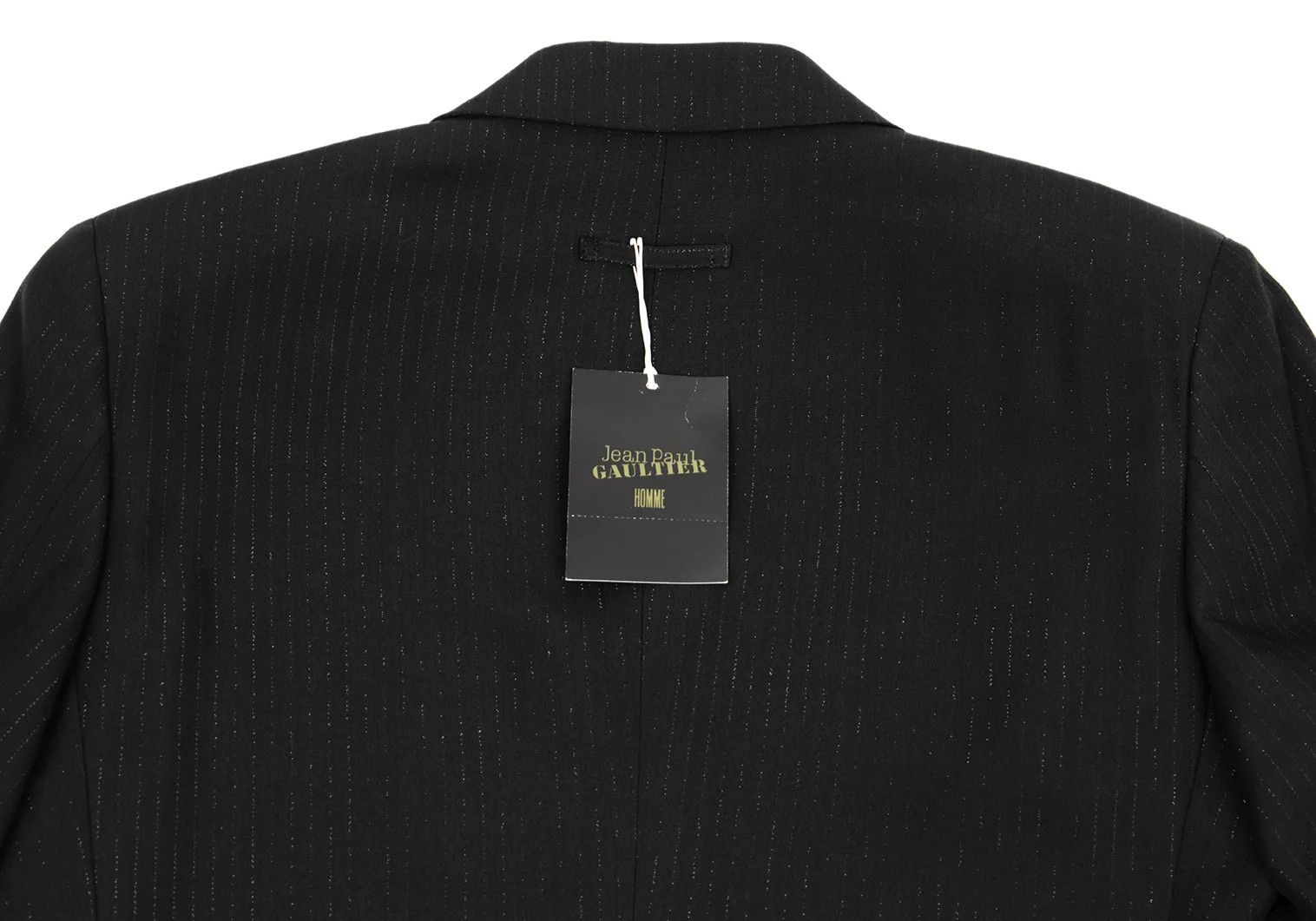 Jean Paul Gaultier Rayon Blend Lamé Stripe Jacket in Black Size 48 Size US M / EU 48-50 / 2 - 13 Thumbnail