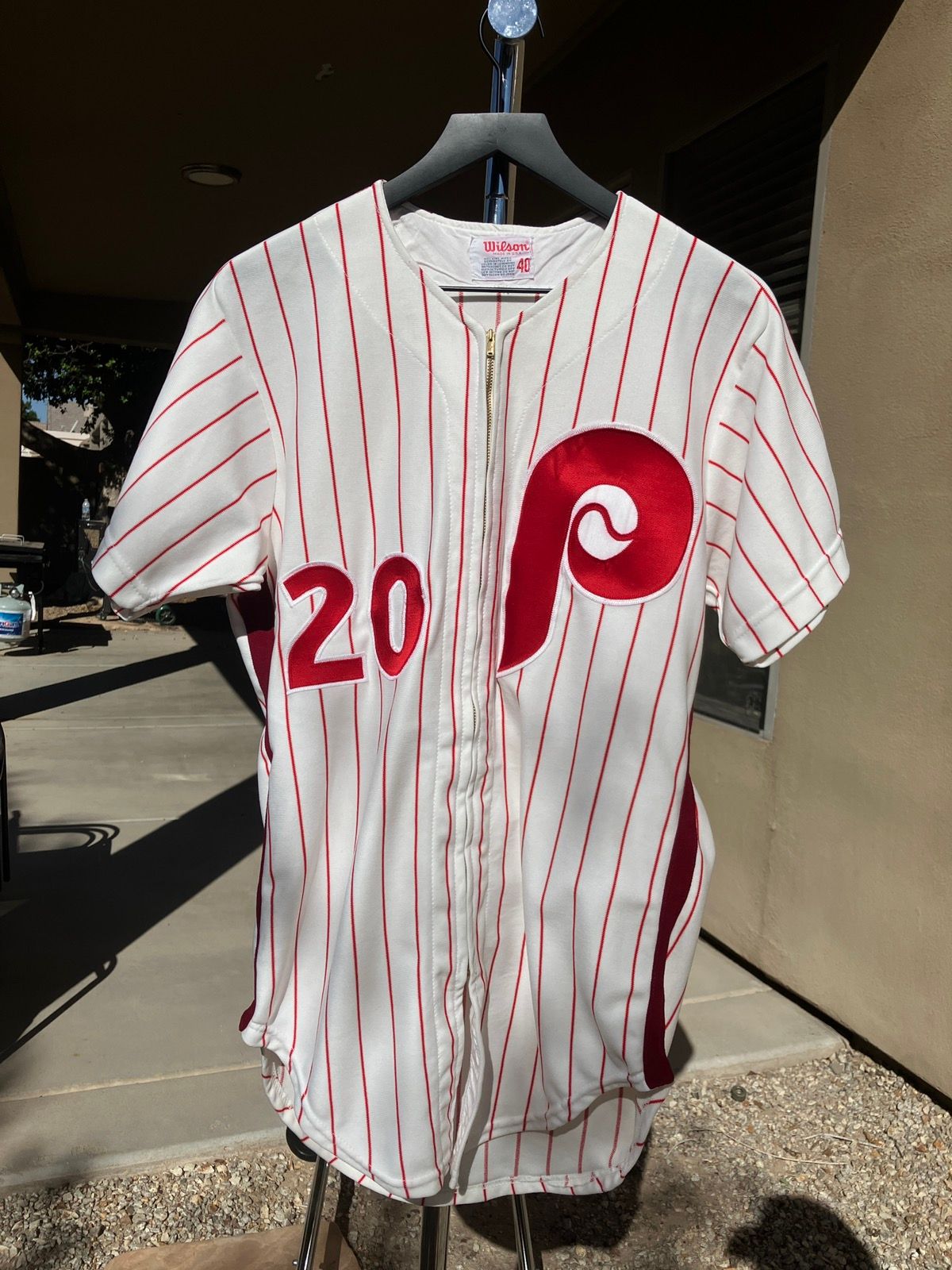 Vintage PHILLIES Jersey 70s 80s/ Mike Schmidt No. 20 Rawlings
