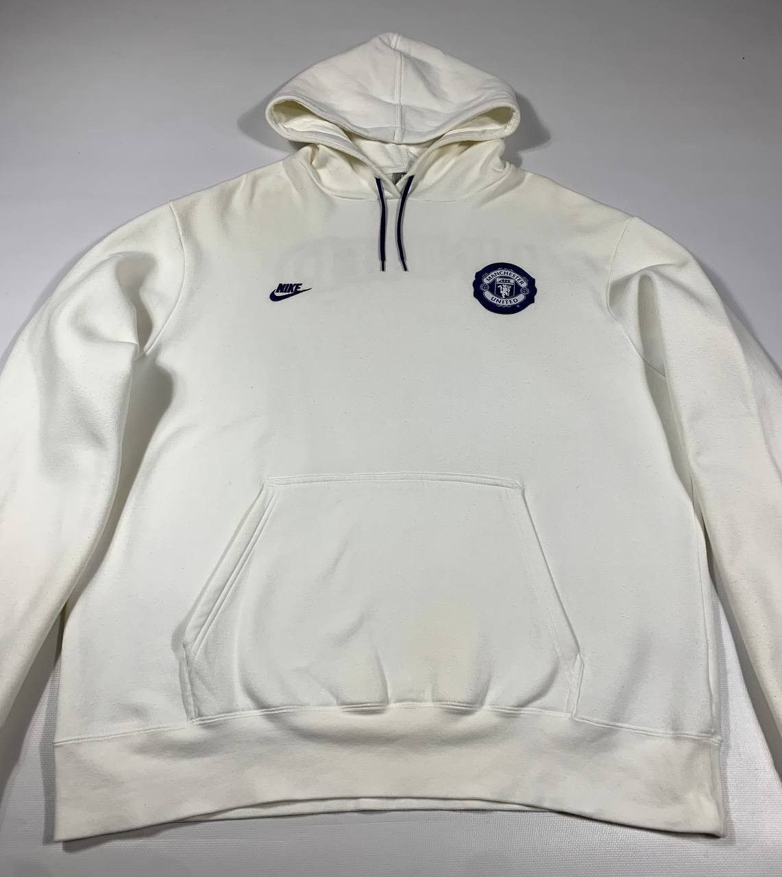 Nike Nike Manchester United Vintage Soccer Hoodie Y2K Size US XXL / EU 58 / 5 - 2 Thumbnail
