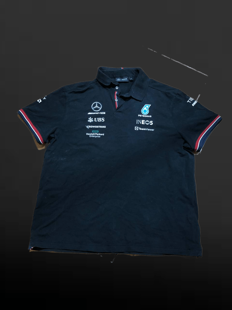 Mercedes-Benz Mercedes Benz Petronas Amg Formula Uno Racing Polo Size US XXL / EU 58 / 5 - 1 Thumbnail
