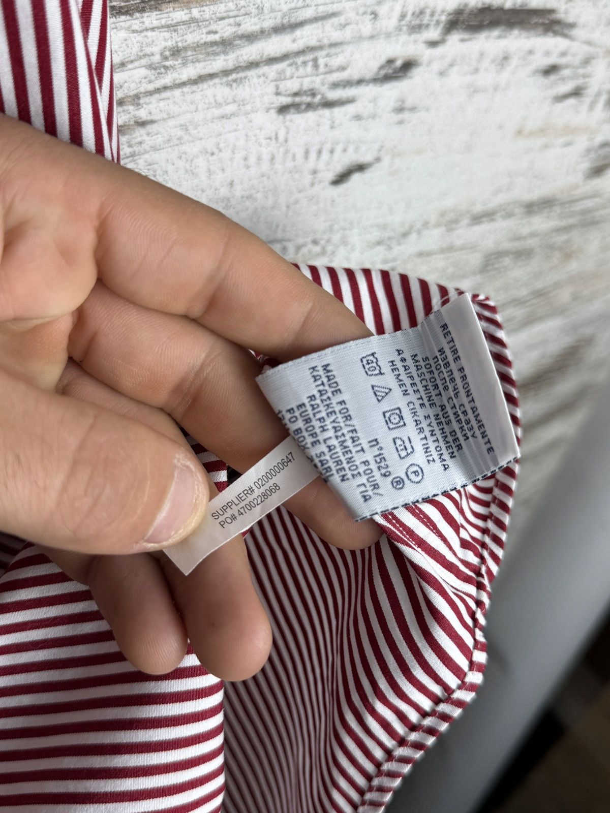 Polo Ralph Lauren × Vintage Mens Vintage Polo Ralph Lauren striped shirts button up Size US L / EU 52-54 / 3 - 11 Thumbnail