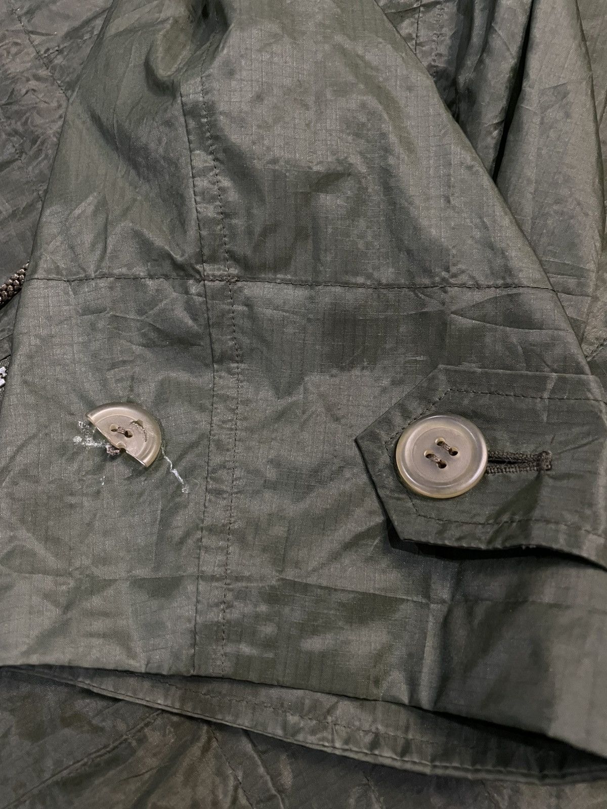 Issey Miyake Issey Miyake Windcoat Foldable Parka Army Green Size US L / EU 52-54 / 3 - 9 Thumbnail