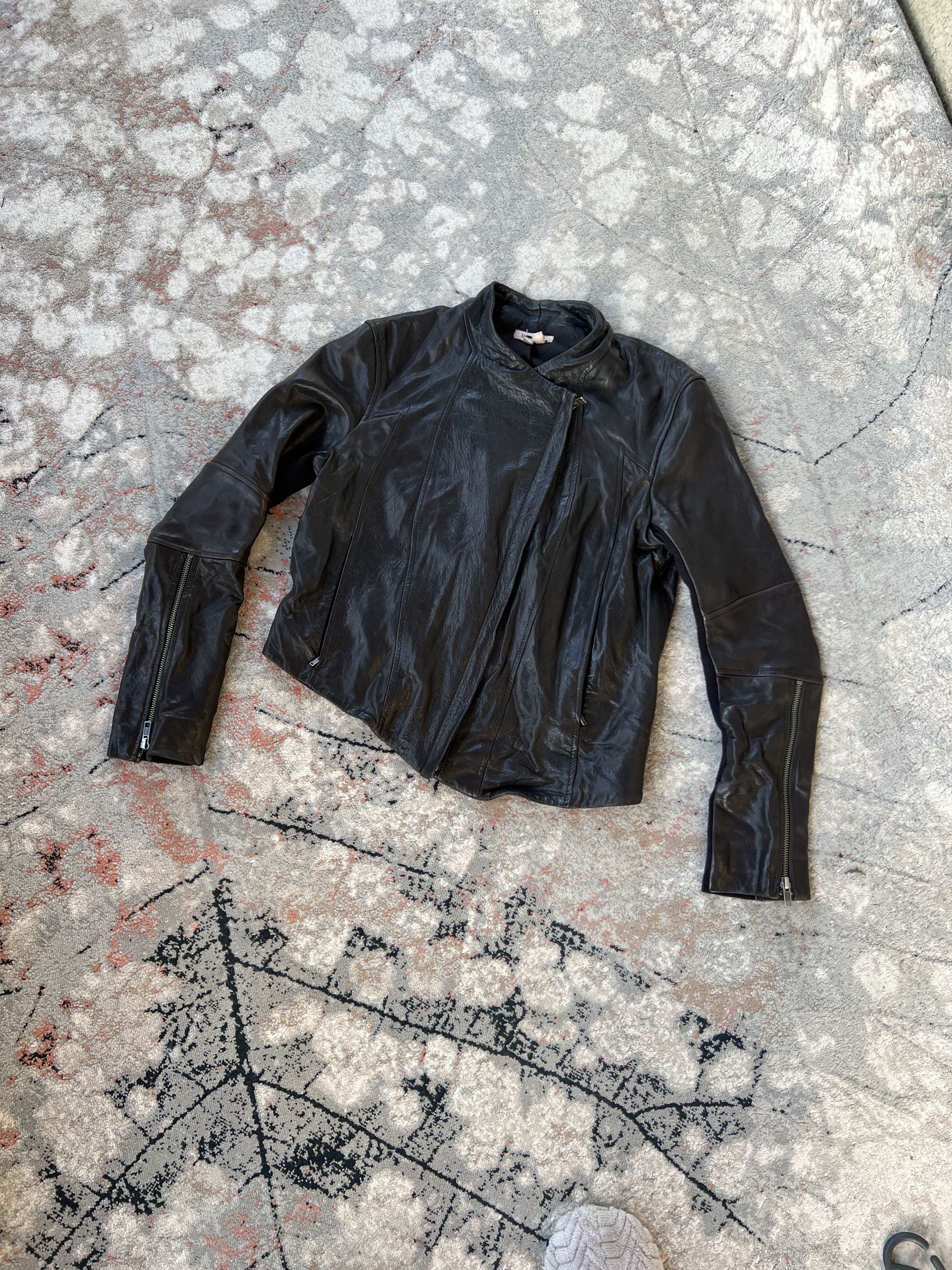 Helmut Lang Helmut Lang Leather Jacket Size M / US 6-8 / IT 42-44 - 1 Thumbnail