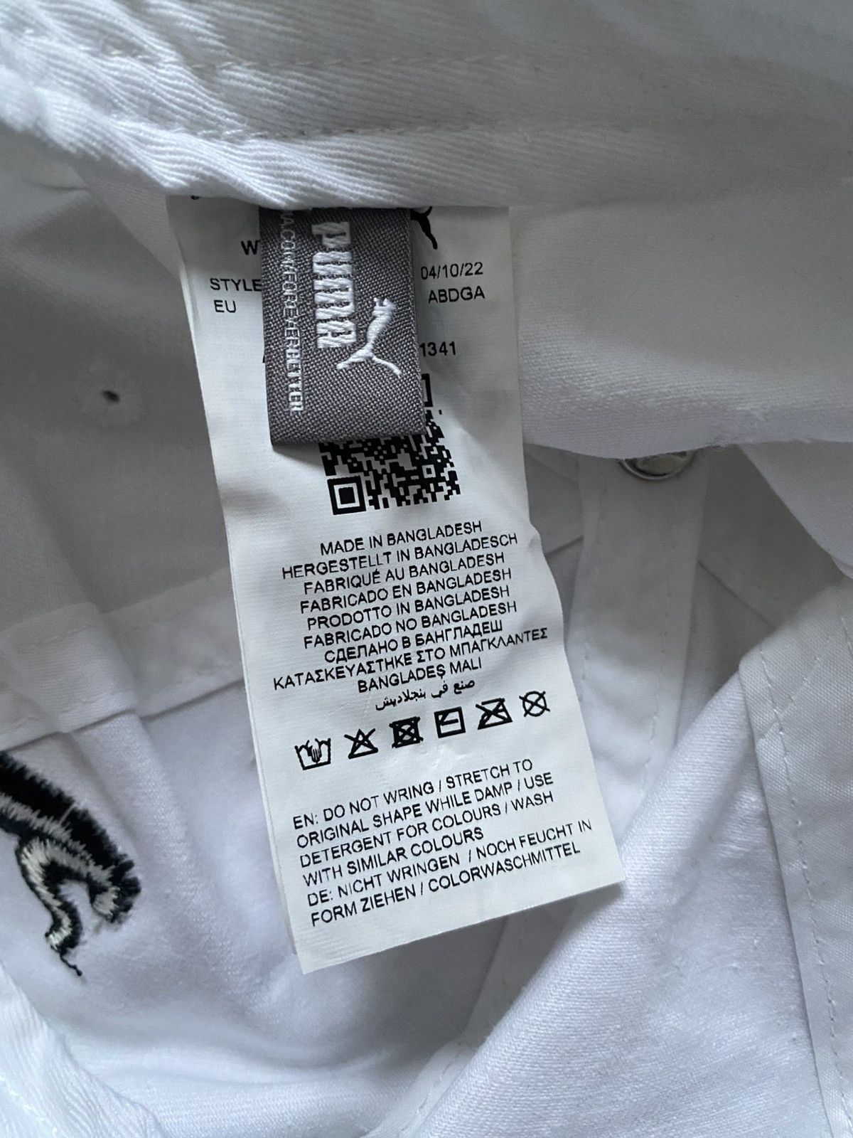 Puma Puma Baseball Cap White Embroidered Logo Speedcat One Size Size ONE SIZE - 4 Thumbnail