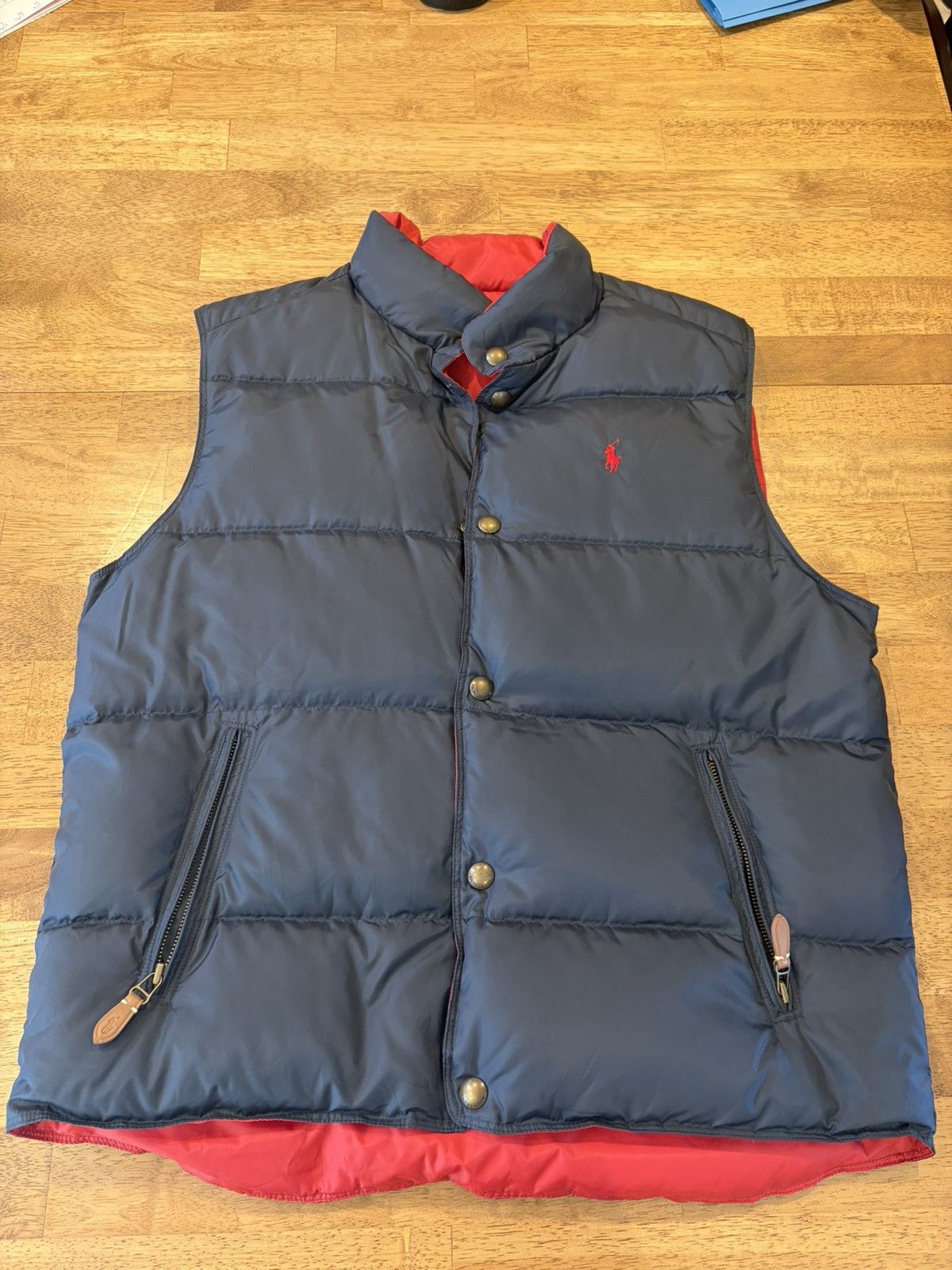 Polo Ralph Lauren New Polo Ralph Lauren REVERSIBLE Down Vest in Navy/Red Size US M / EU 48-50 / 2 - 1 Thumbnail
