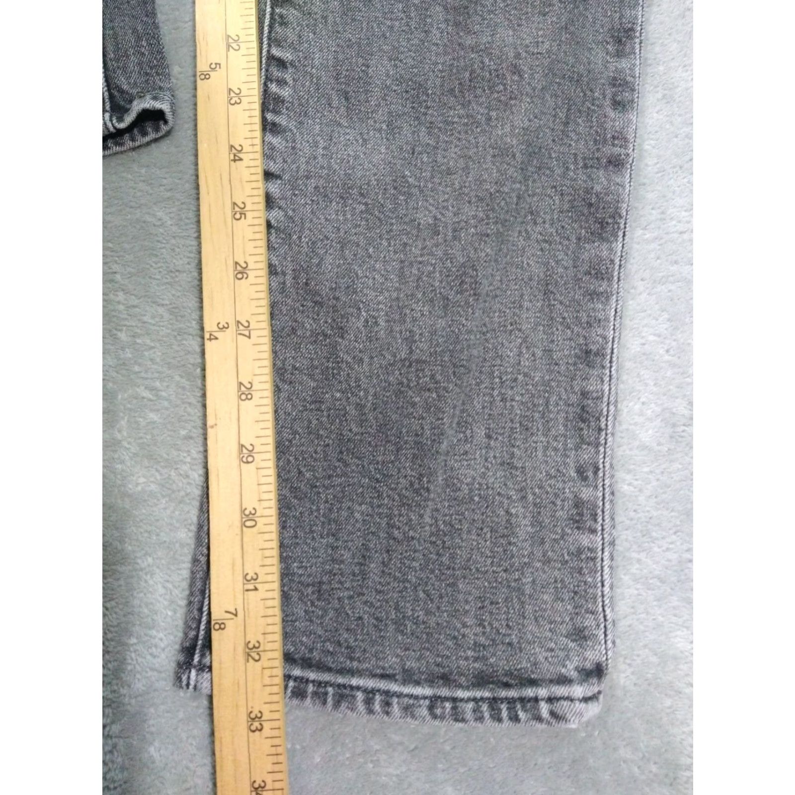 Bonobos Bonobos Jeans Mens 33x34 Denim Black Mid Rise Slim Tailored Fit 5-Pocket Design Regular Inseam 34 Men Size US 33 - 5 Thumbnail