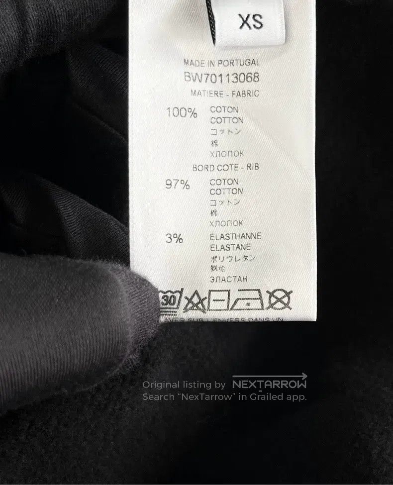 Givenchy Givenchy Black Heavyweight Long-Wear Rottweiler Dog Head H Size XS / US 0-2 / IT 36-38 - 3 Thumbnail