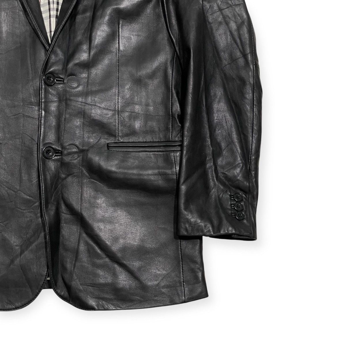 Burberry Burberry sheepskin Nova Check tailored jacket Size US S / EU 44-46 / 1 - 4 Thumbnail
