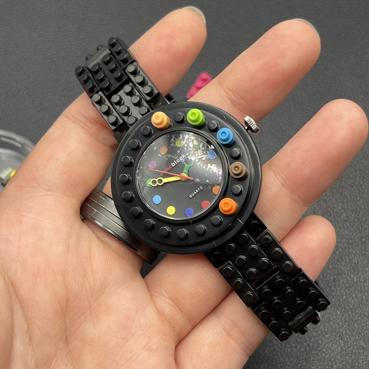 Japanese Brand Very Rare Vintage Nanoblock LEGO Retro Watch - Japan (NIB) Size ONE SIZE - 8 Thumbnail