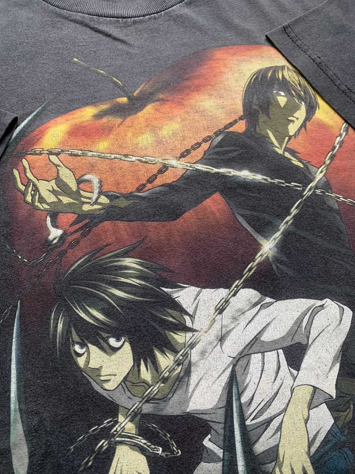 Anime × Vintage Vintage Y2k Deathnote Anime Tshirt Size US L / EU 52-54 / 3 - 3 Thumbnail