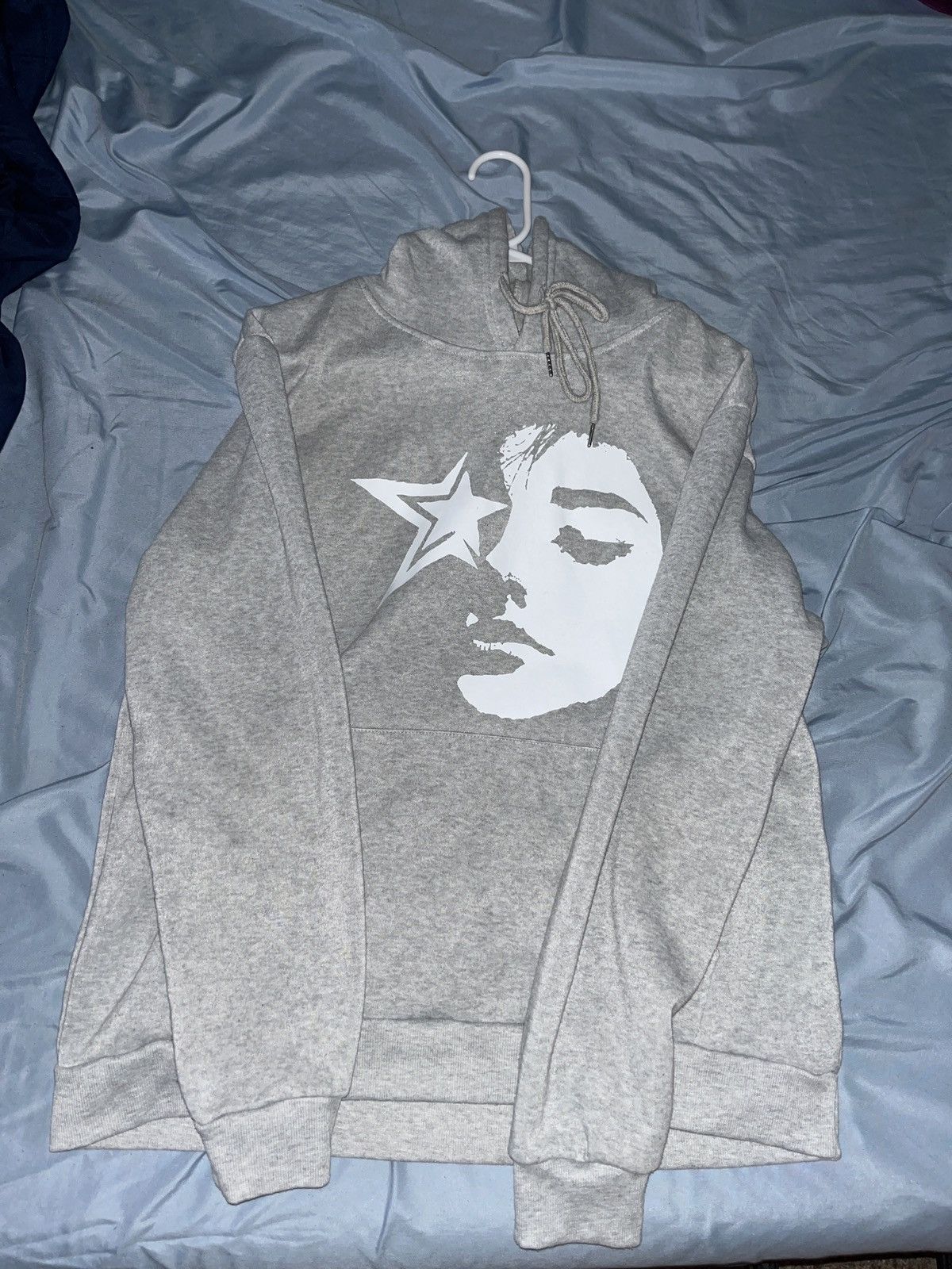 Fashion Nova Grey Faced Hoodie Size US M / EU 48-50 / 2 - 2 Thumbnail