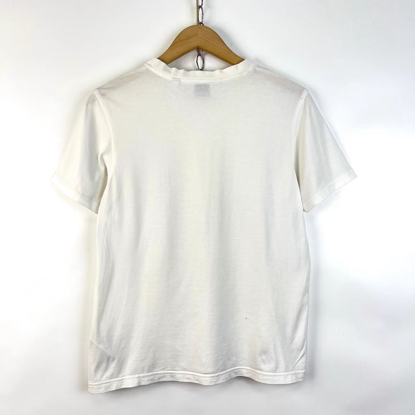 Burberry Burberry Cotton White TB Embroidered Casual Short Sleeve K12 Size US S / EU 44-46 / 1 - 2 Thumbnail