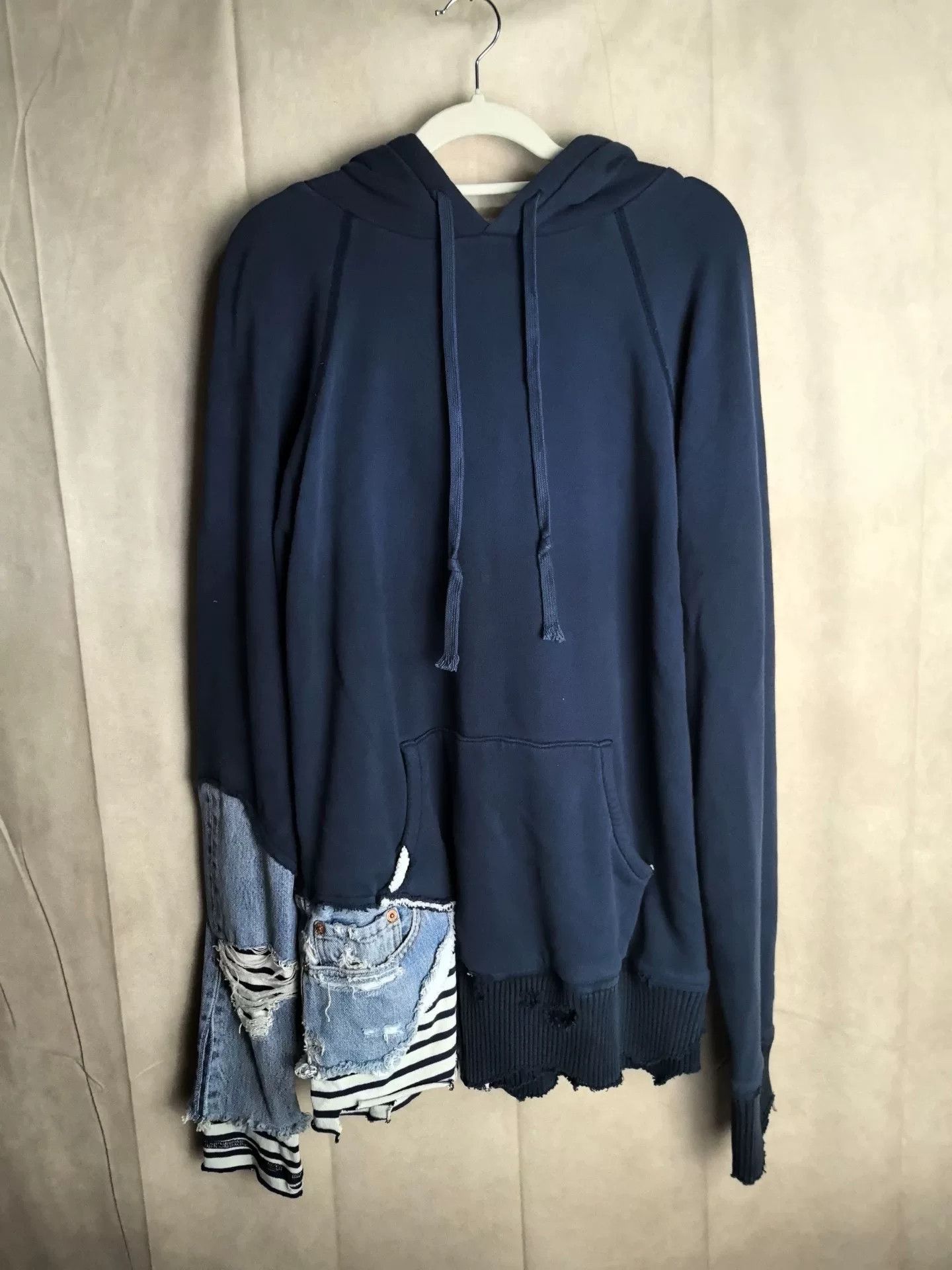 Greg Lauren Greg Lauren Patchwork Hoodie xxs Men Size US XXS / EU 40 - 1 Thumbnail