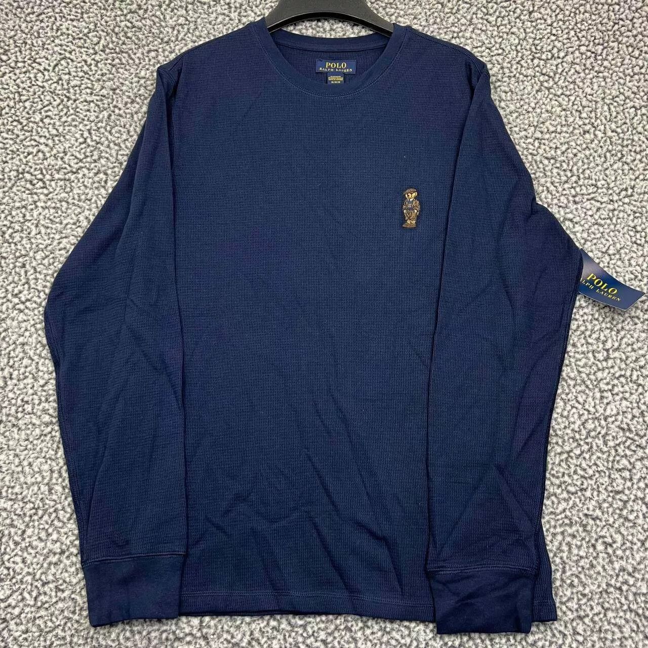 Polo Ralph Lauren Polo Ralph Lauren Shirt Men Blue Sleepwear Waffle Knit New M Size US M / EU 48-50 / 2 - 1 Thumbnail