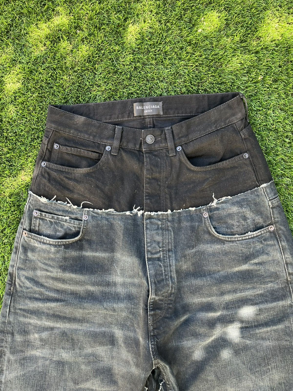 Balenciaga Balenciaga Hybrid Denim Size US 32 / EU 48 - 3 Thumbnail