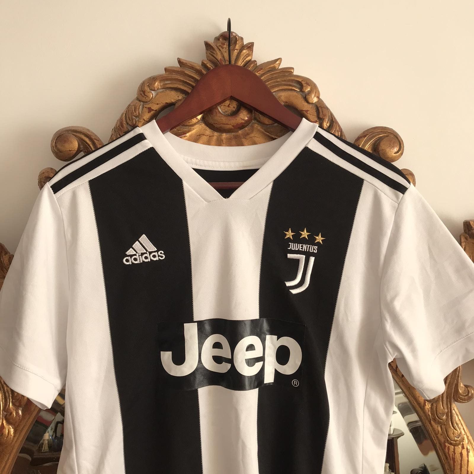 Adidas Adidas Juventus Jeep Soccer Jersey Sz S Size US S / EU 44-46 / 1 - 2 Thumbnail