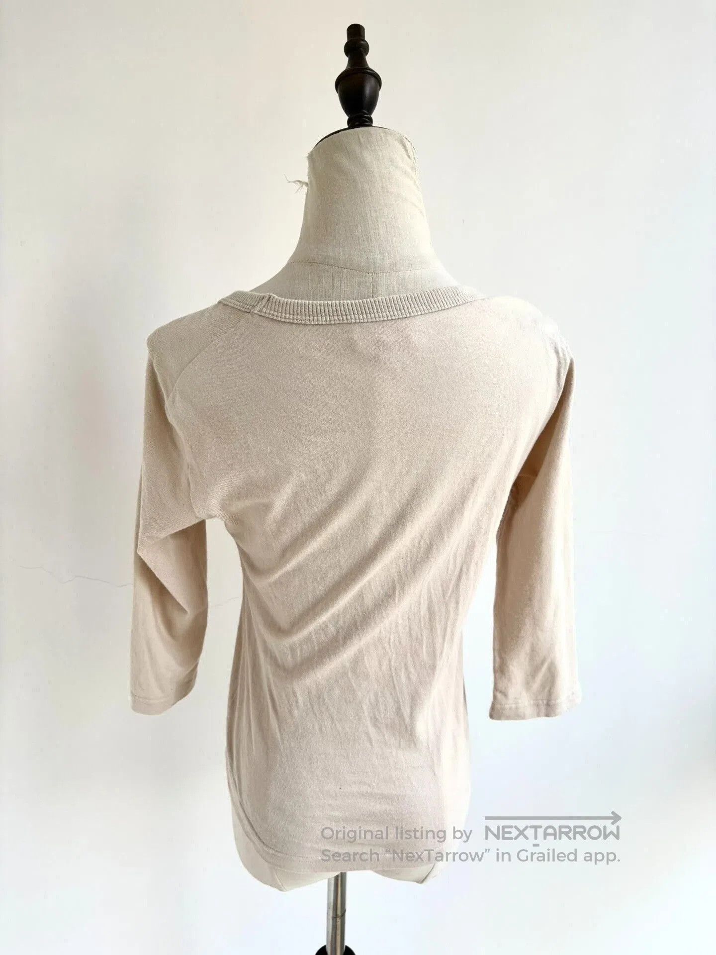 Vivienne Westwood Vivienne Westwood White Top with 3/4 Sleeves. Size L / US 10 / IT 46 - 6 Thumbnail