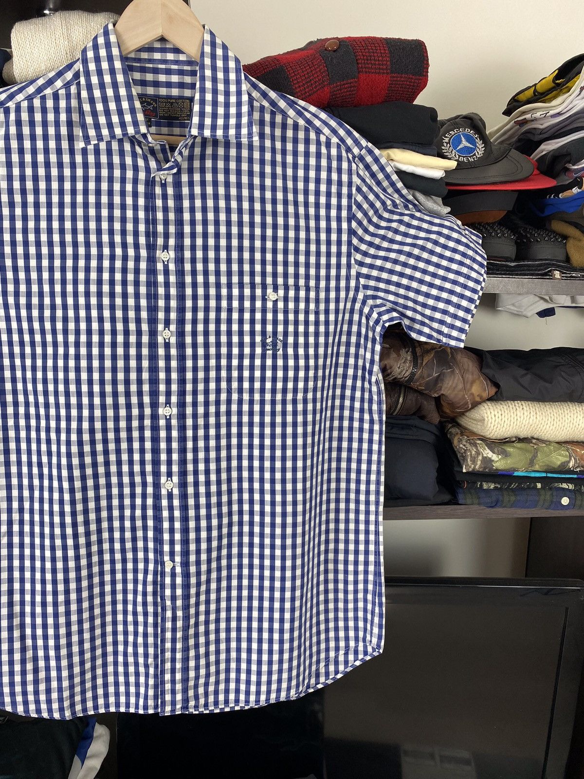 Paul & Shark × Vintage Vintage Paul & Shark Shirt Tee Size US L / EU 52-54 / 3 - 4 Thumbnail