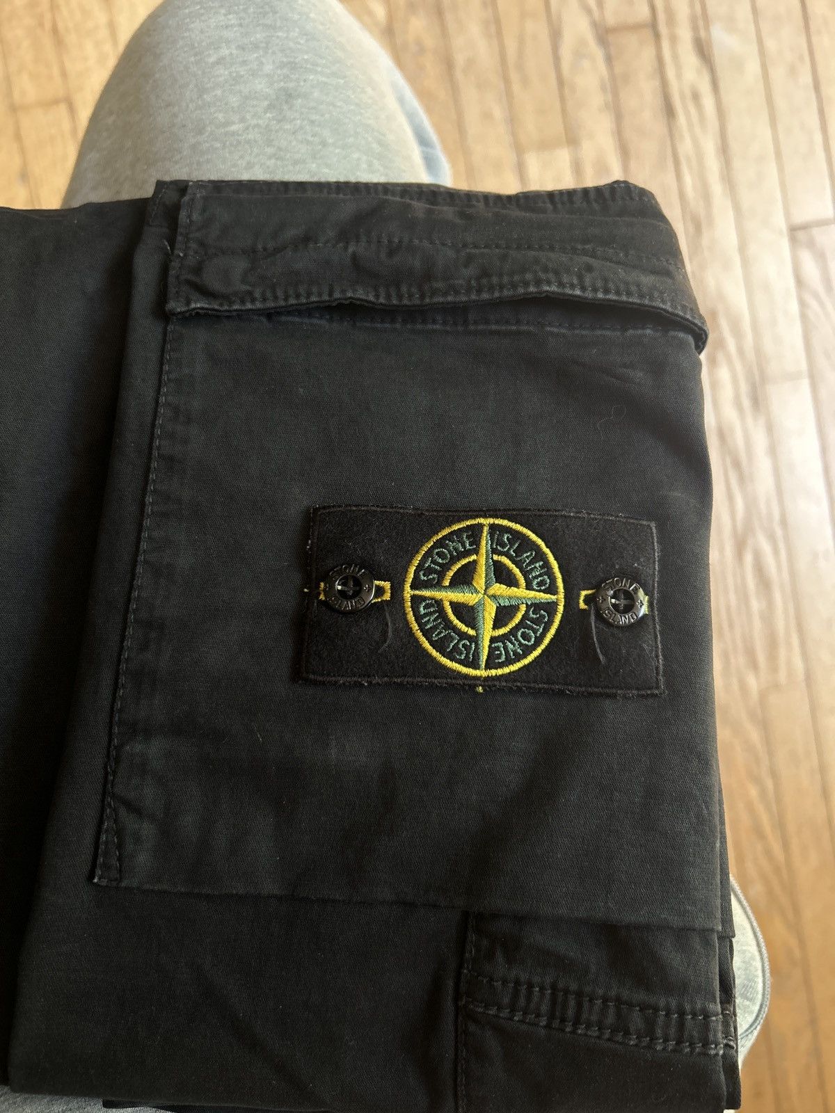 Stone Island Stone Island Black Cargo Pants Size US 34 / EU 50 - 5 Thumbnail