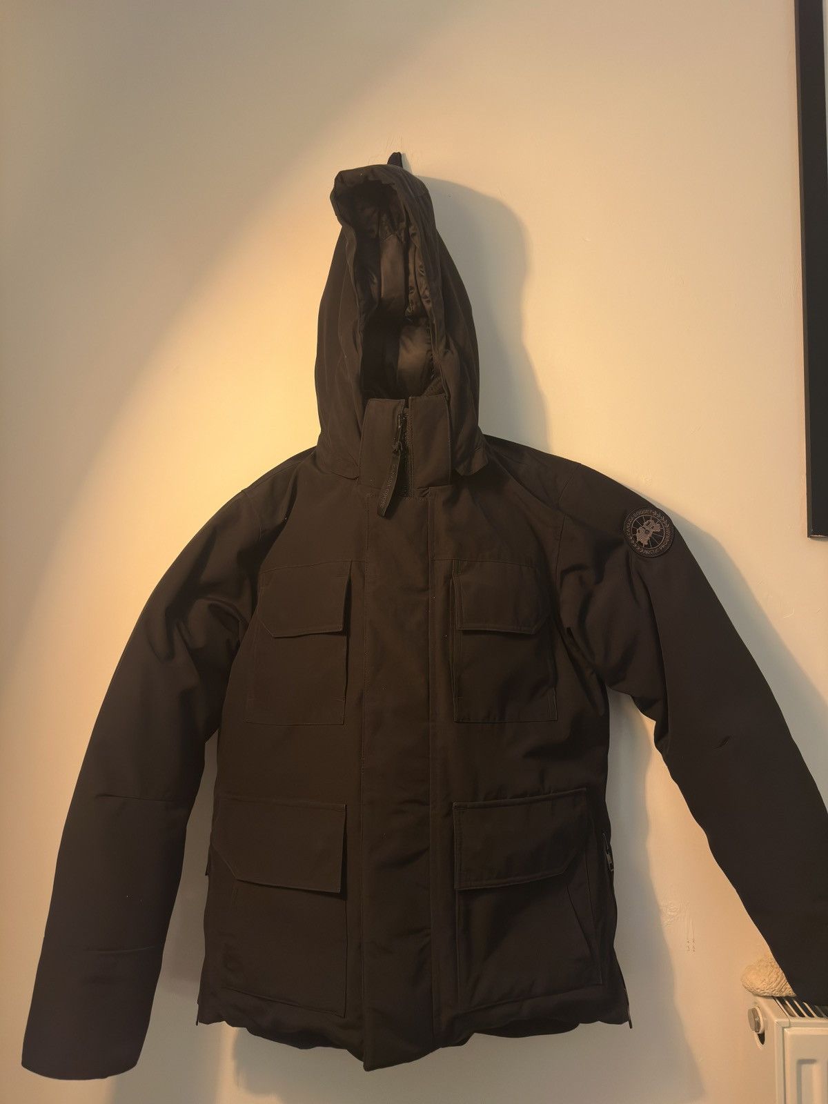 image of Canada Goose Maitland Parka in Black, Men's (Size Medium)